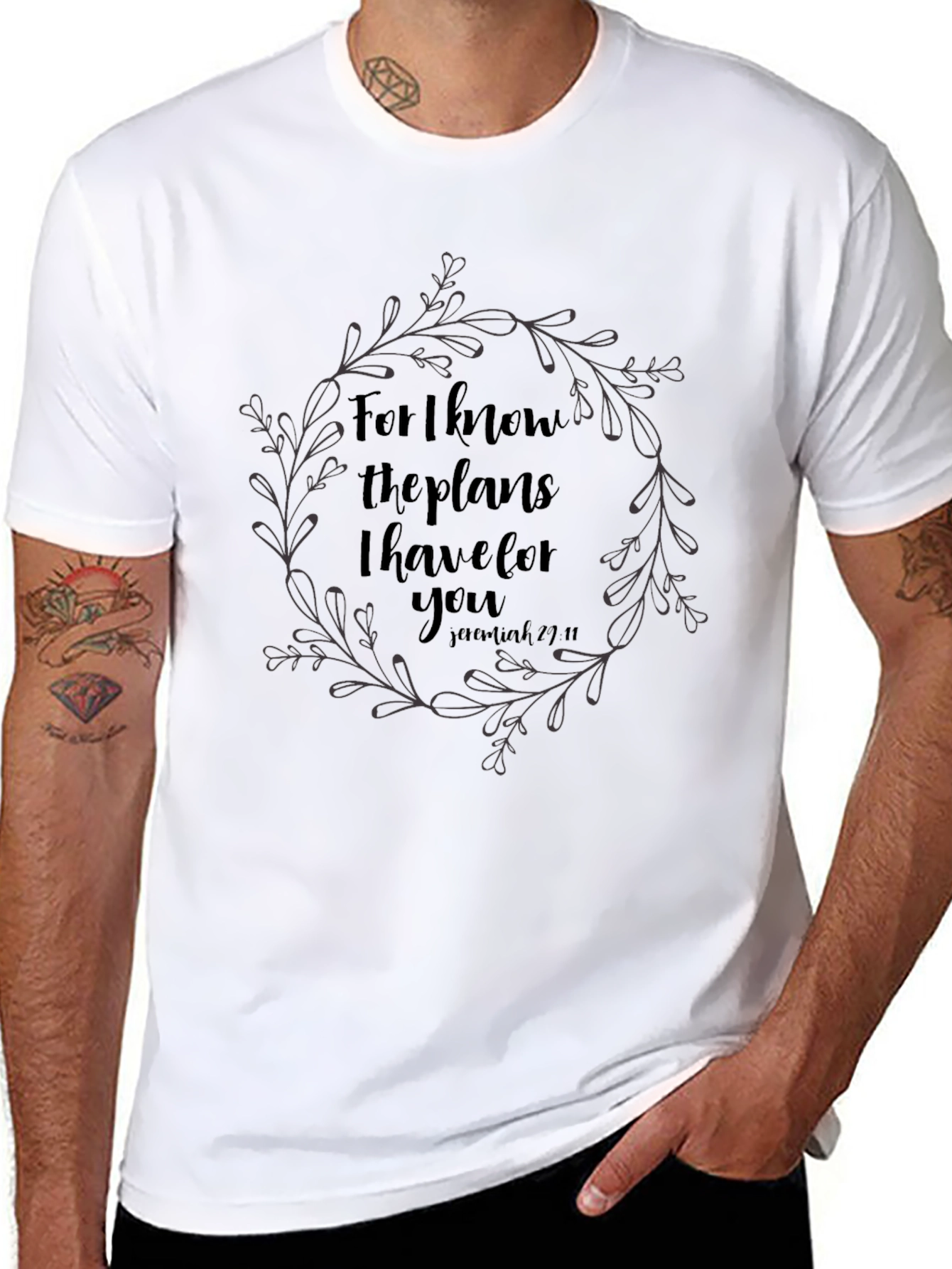 Faith-Inspired Jeremiah 29:11 T-Shirt