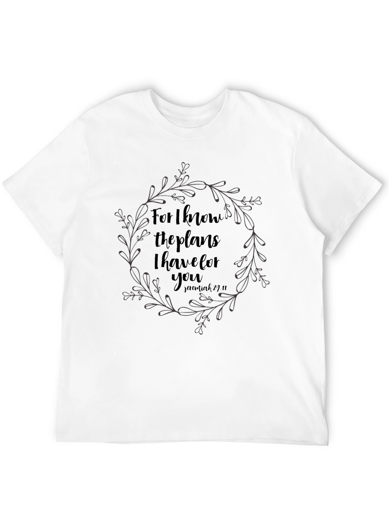 Faith-Inspired Jeremiah 29:11 T-Shirt
