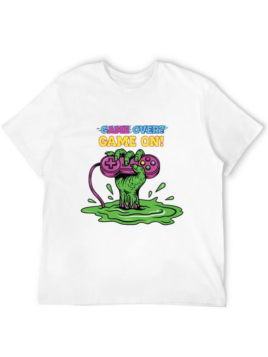 Game Over? Game On! T-Shirt - Gamer Style