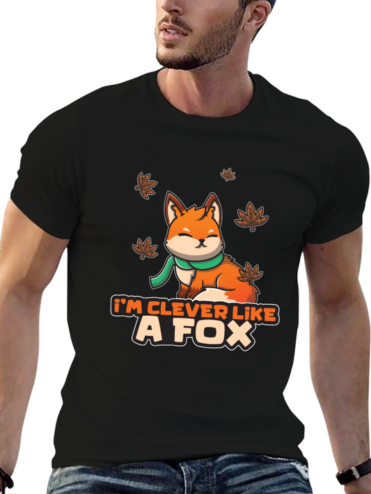 Clever Like A Fox Graphic T-Shirt