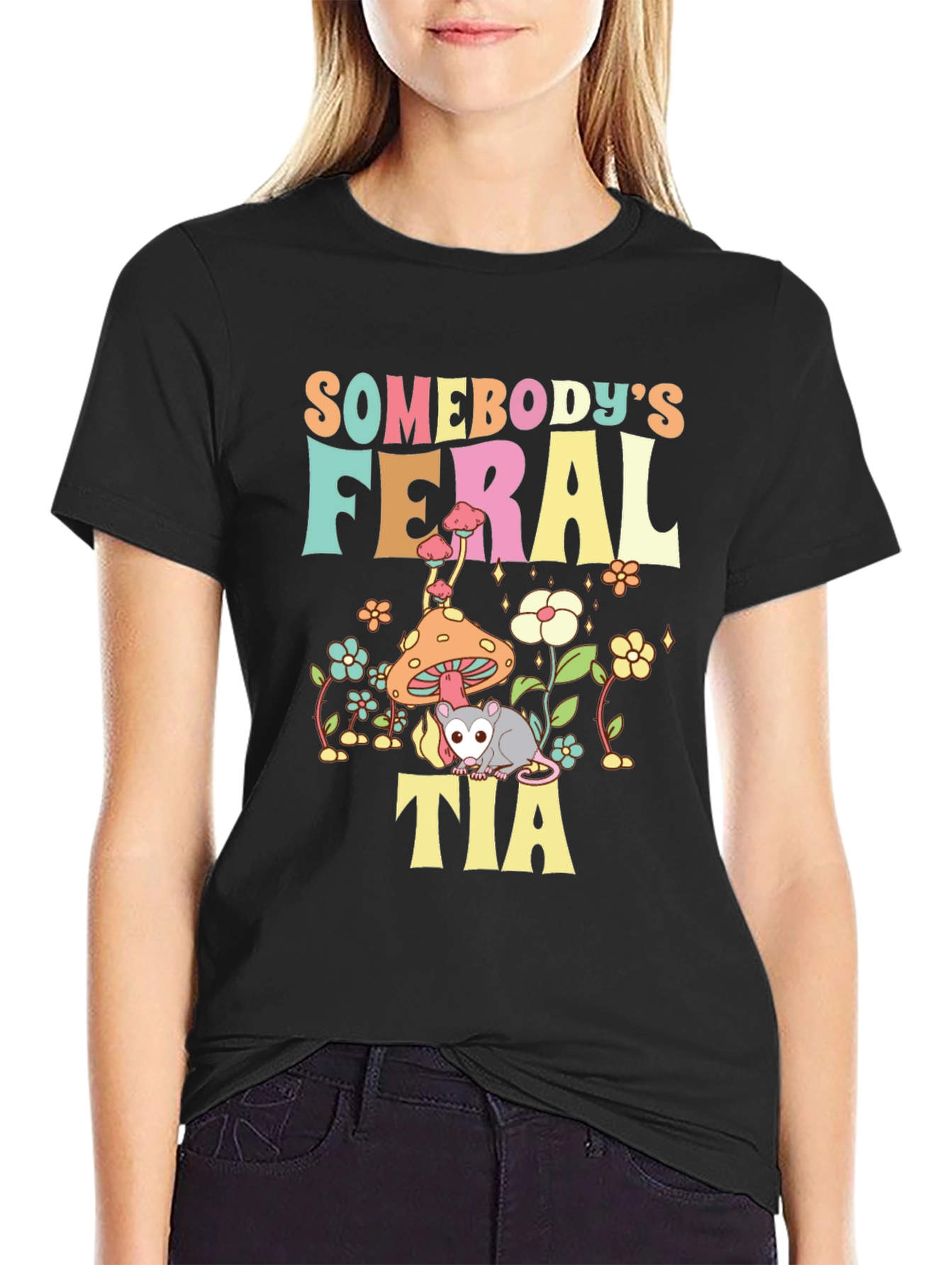 Somebodys Feral Tia T-Shirt