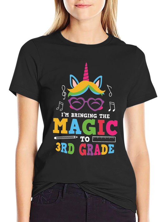 Magic 3rd Grade Unicorn T-Shirt