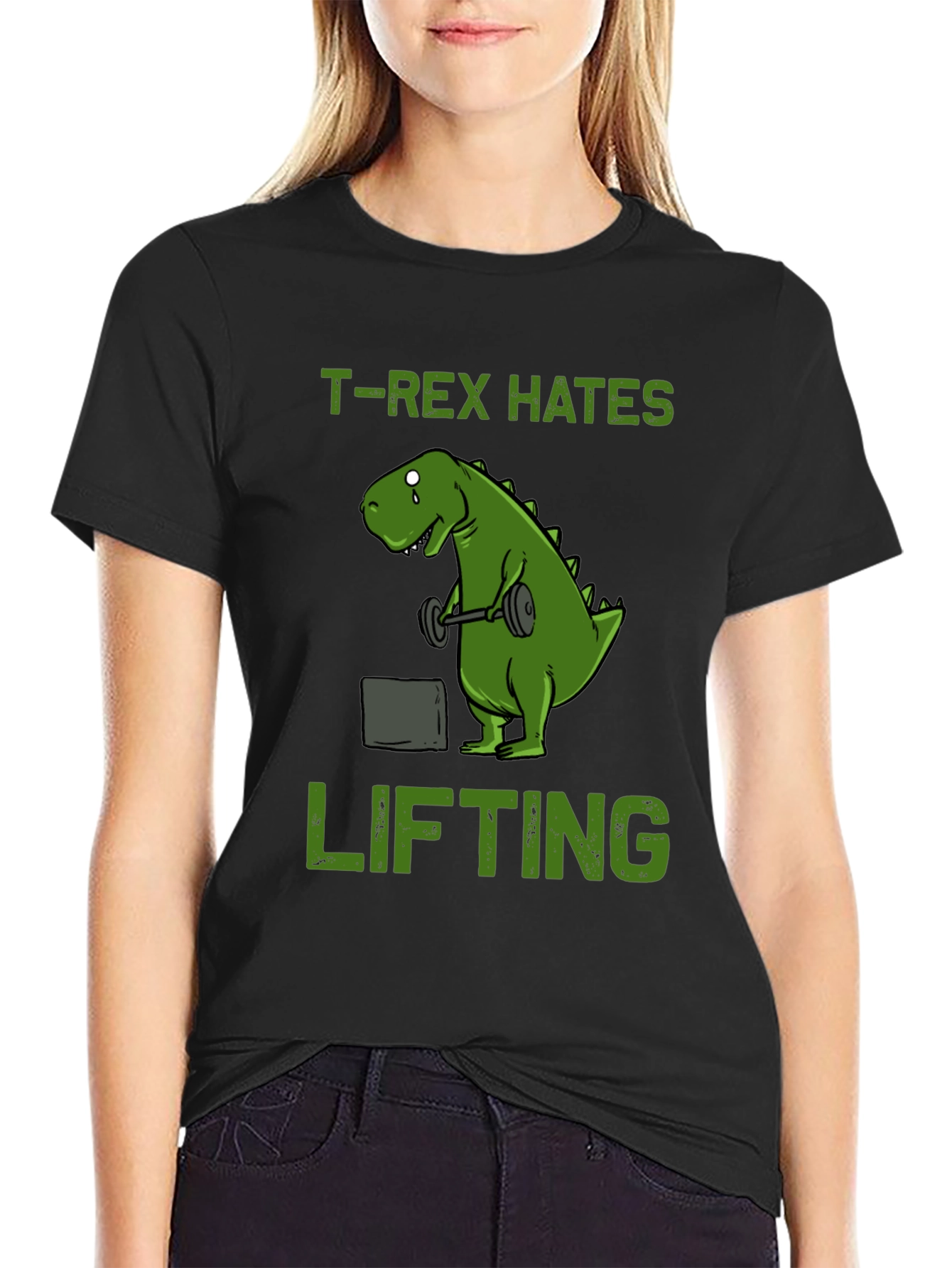 T-Rex Hates Lifting T-Shirt