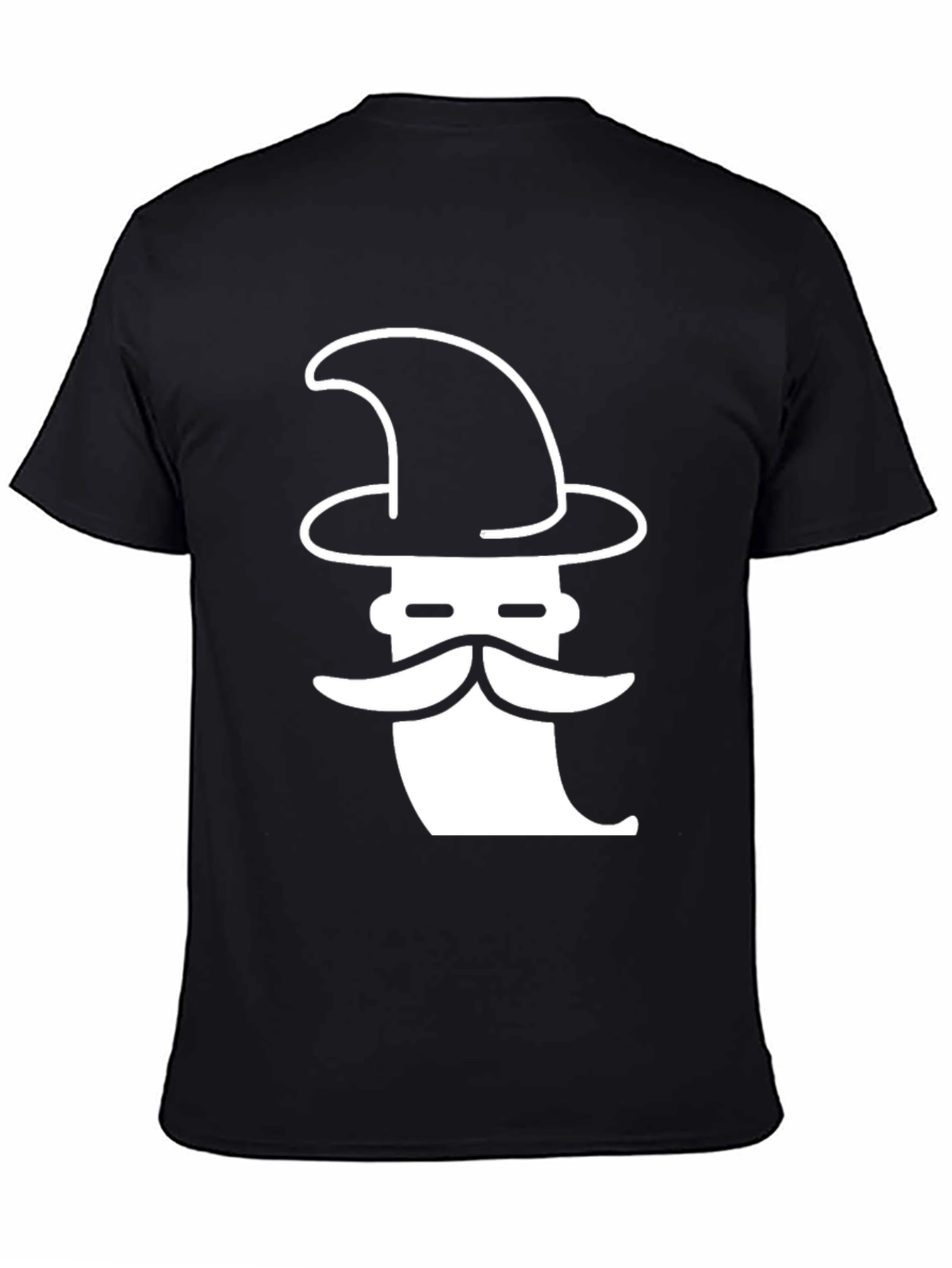 Wizard Graphic Print Tee - Black