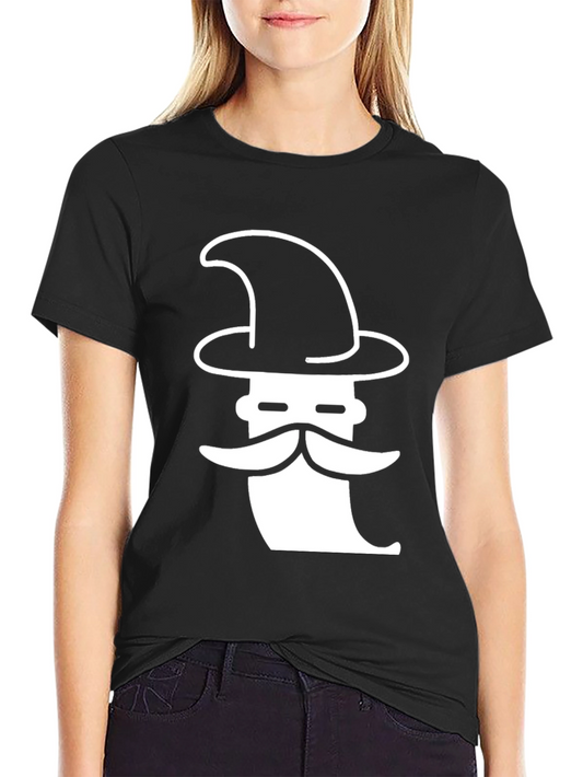 Wizard Graphic Print Tee - Black