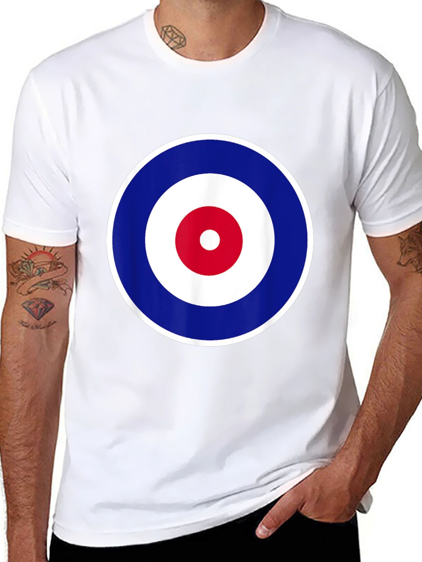 Target Graphic Tee - Classic Mod Style