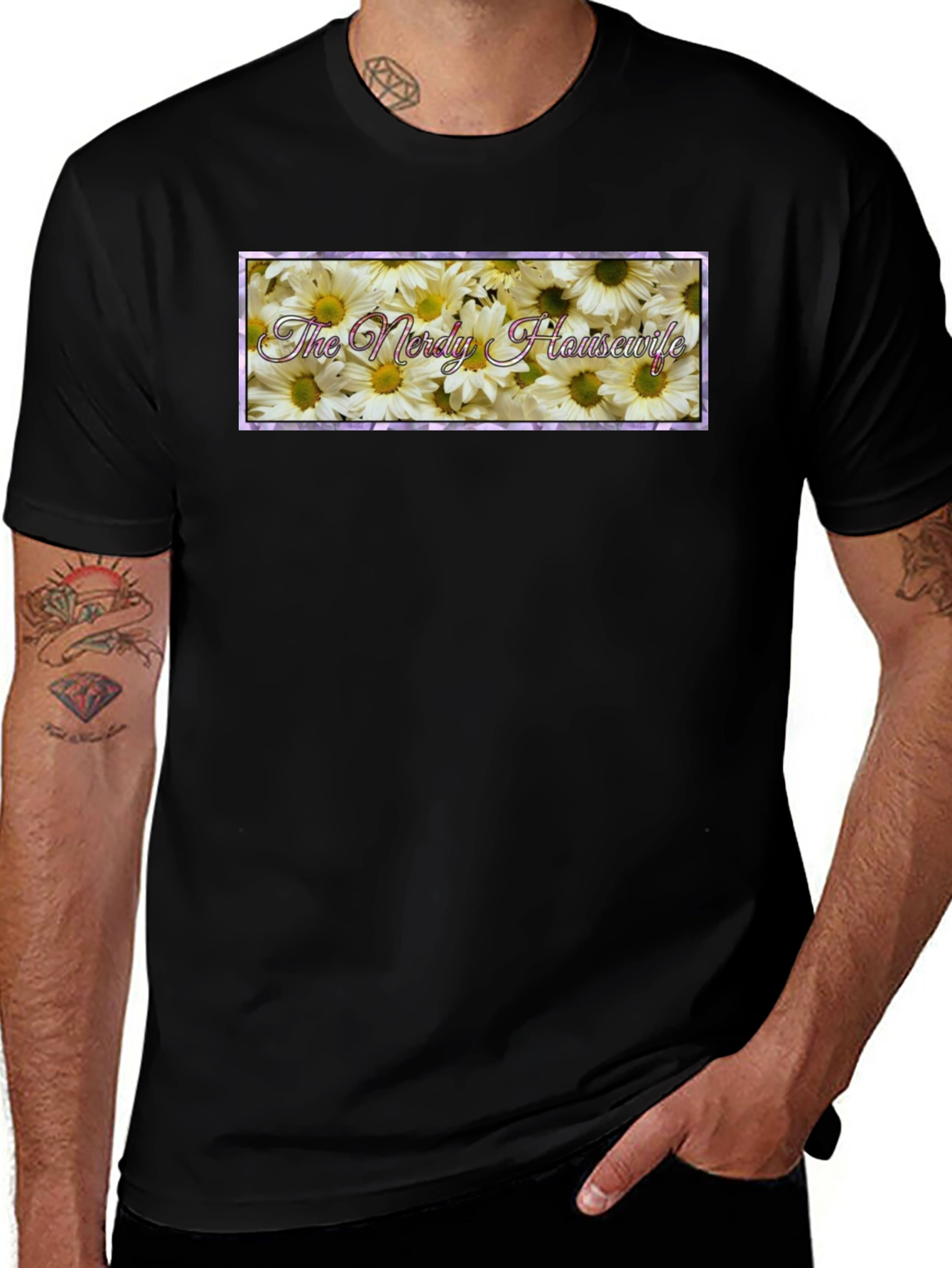The Nerdy Housewife Floral T-Shirt