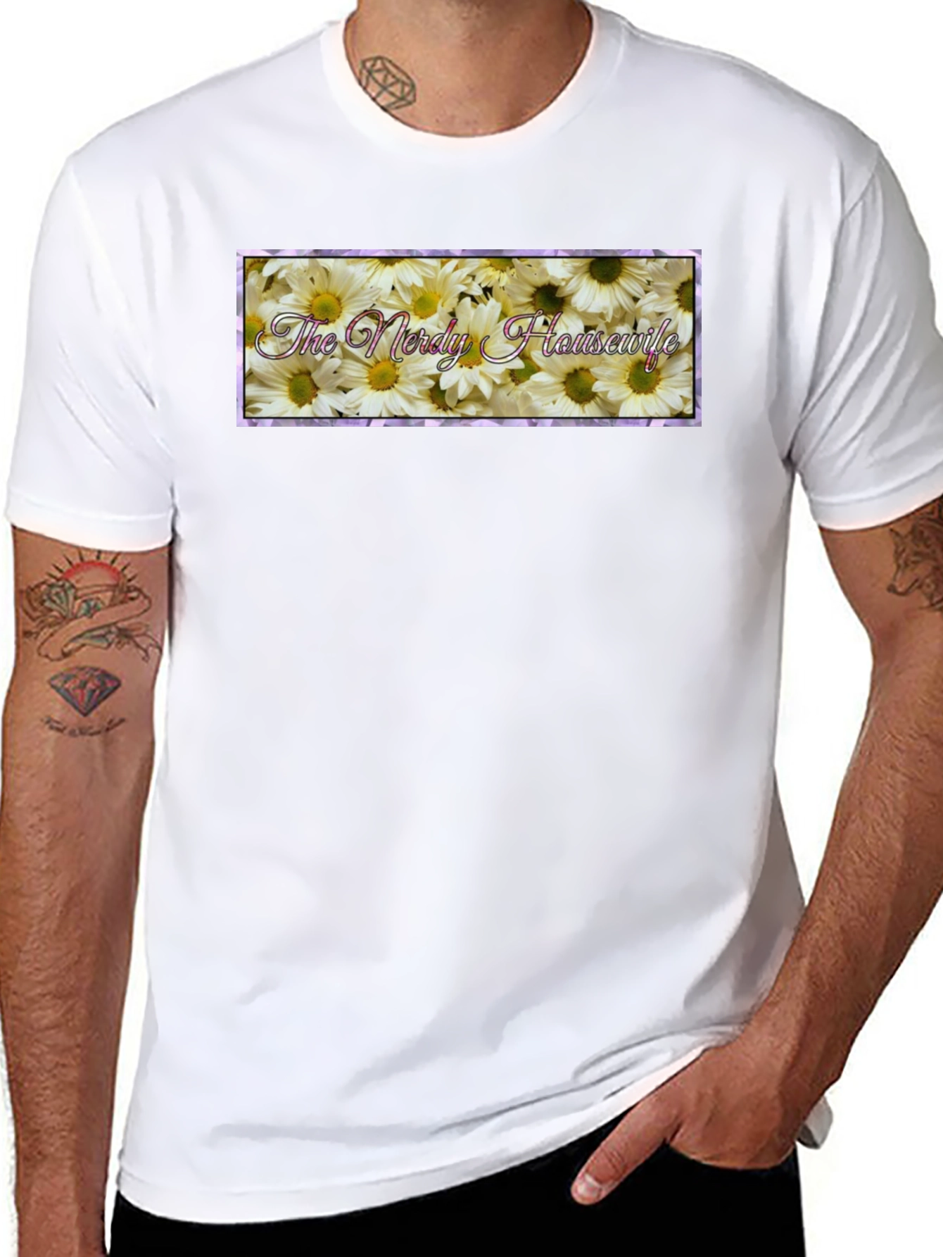 The Nerdy Housewife Floral T-Shirt