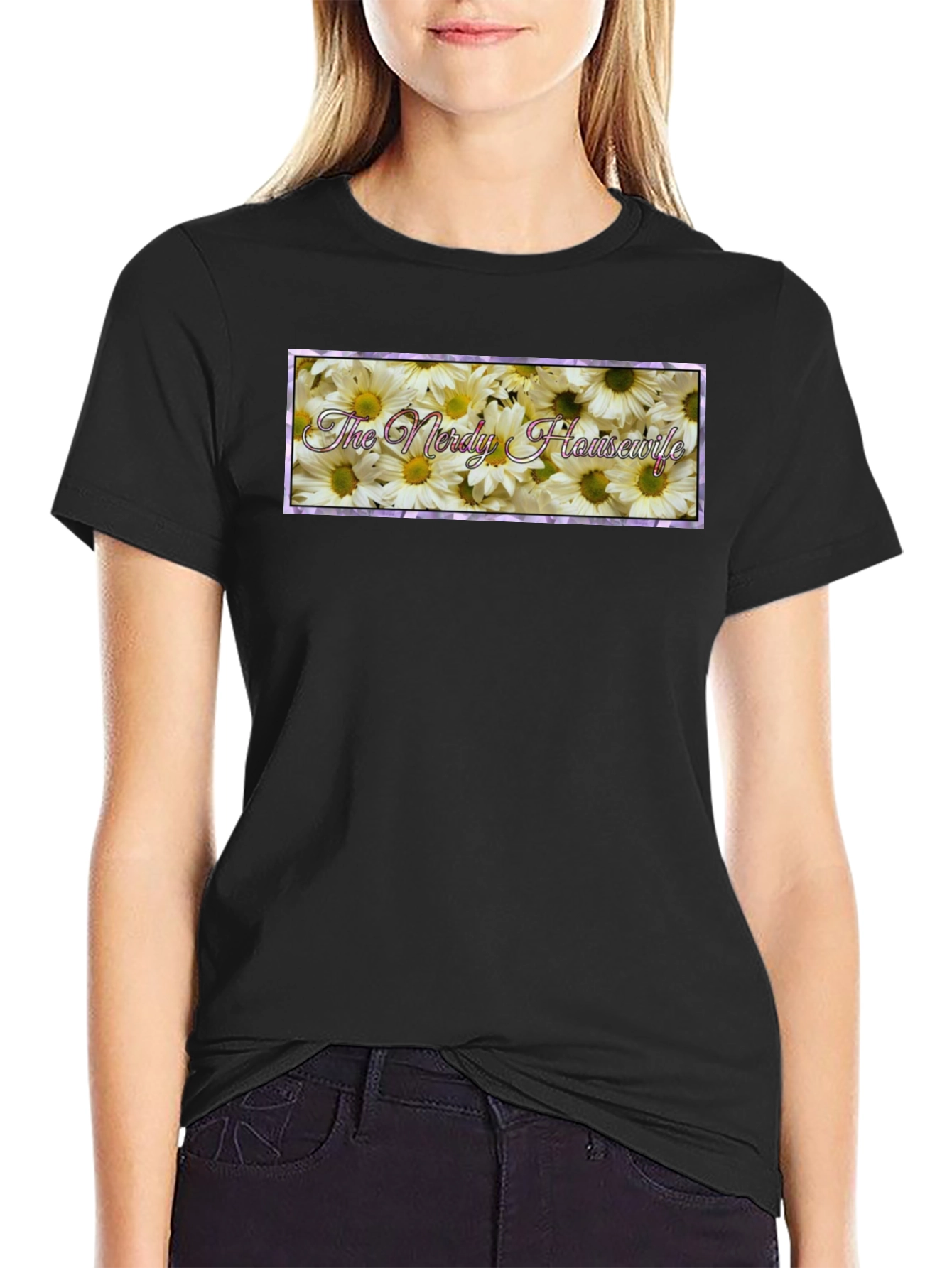 The Nerdy Housewife Floral T-Shirt
