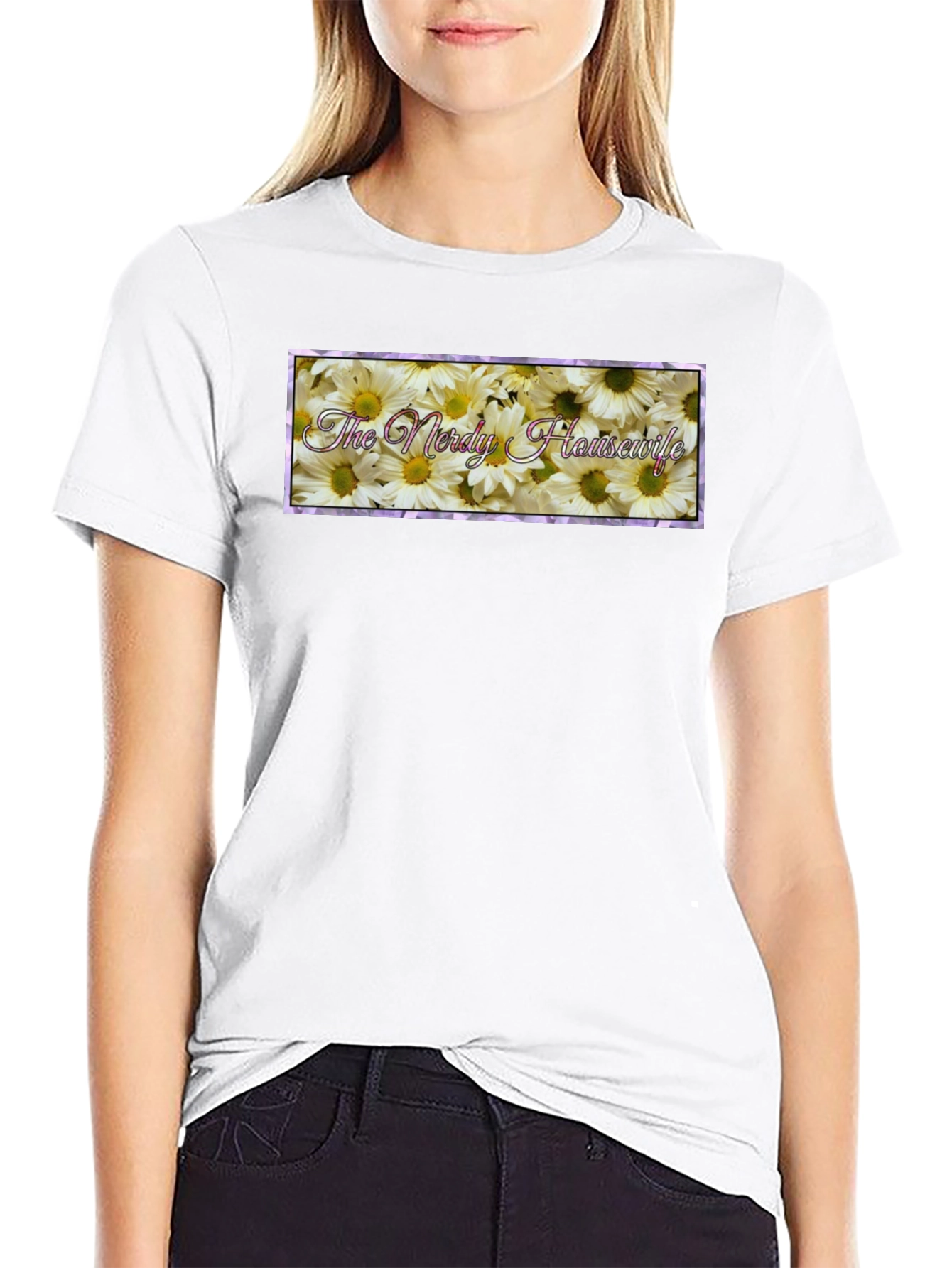 The Nerdy Housewife Floral T-Shirt