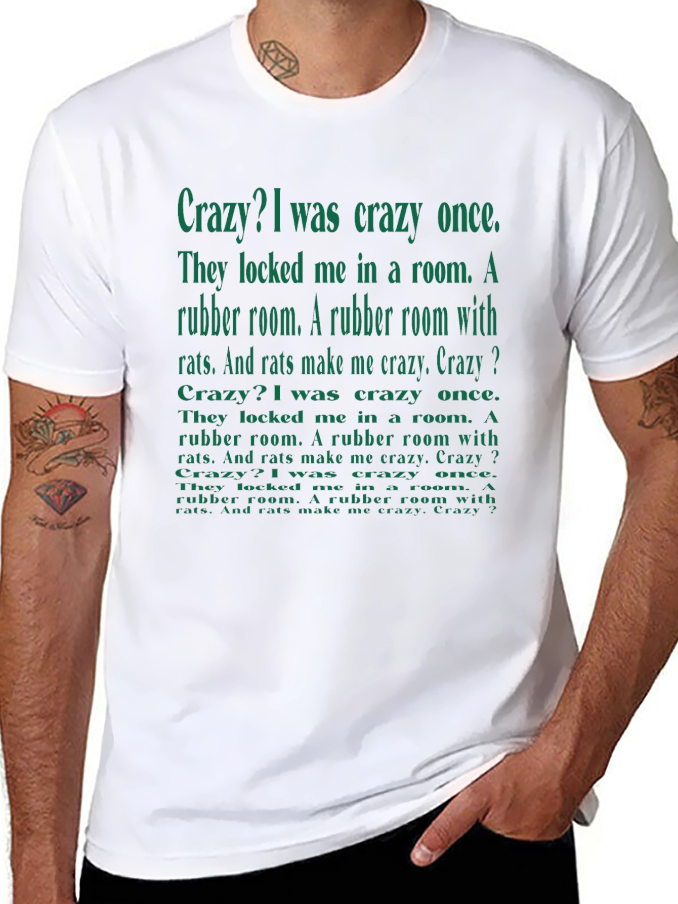 Crazy Rats Rubber Room T-Shirt