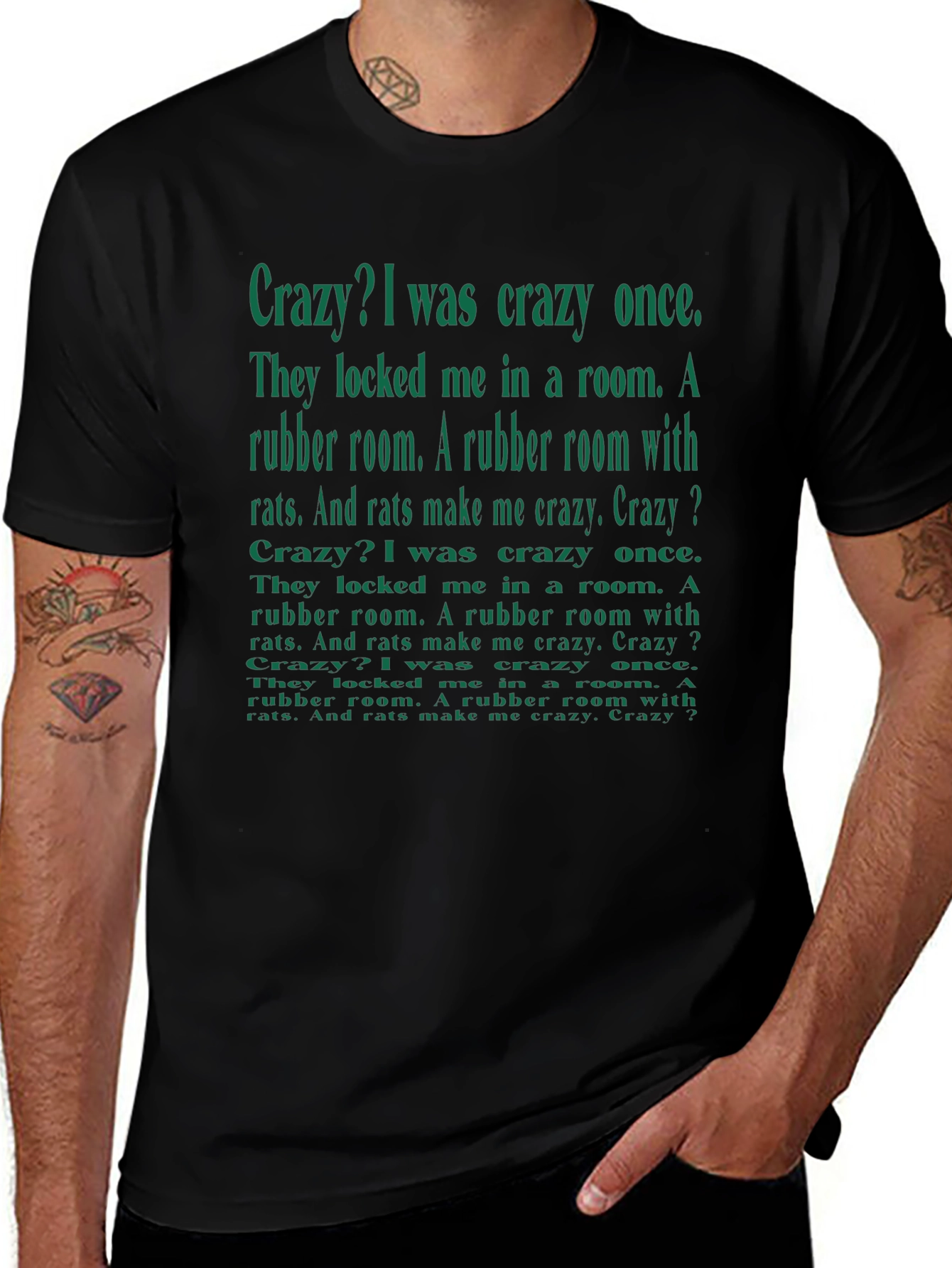 Crazy Rats Rubber Room T-Shirt