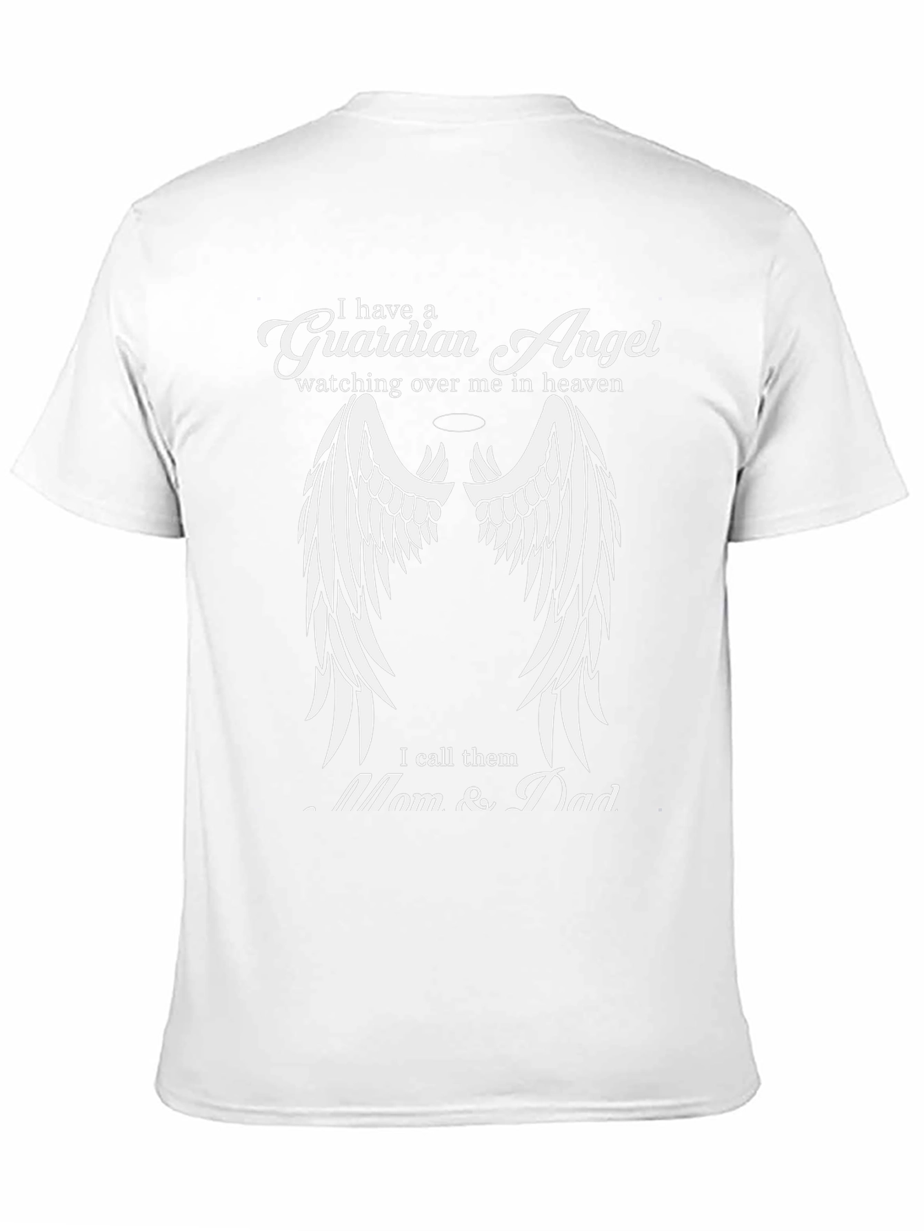 Guardian Angel Mom & Dad Memorial T-Shirt