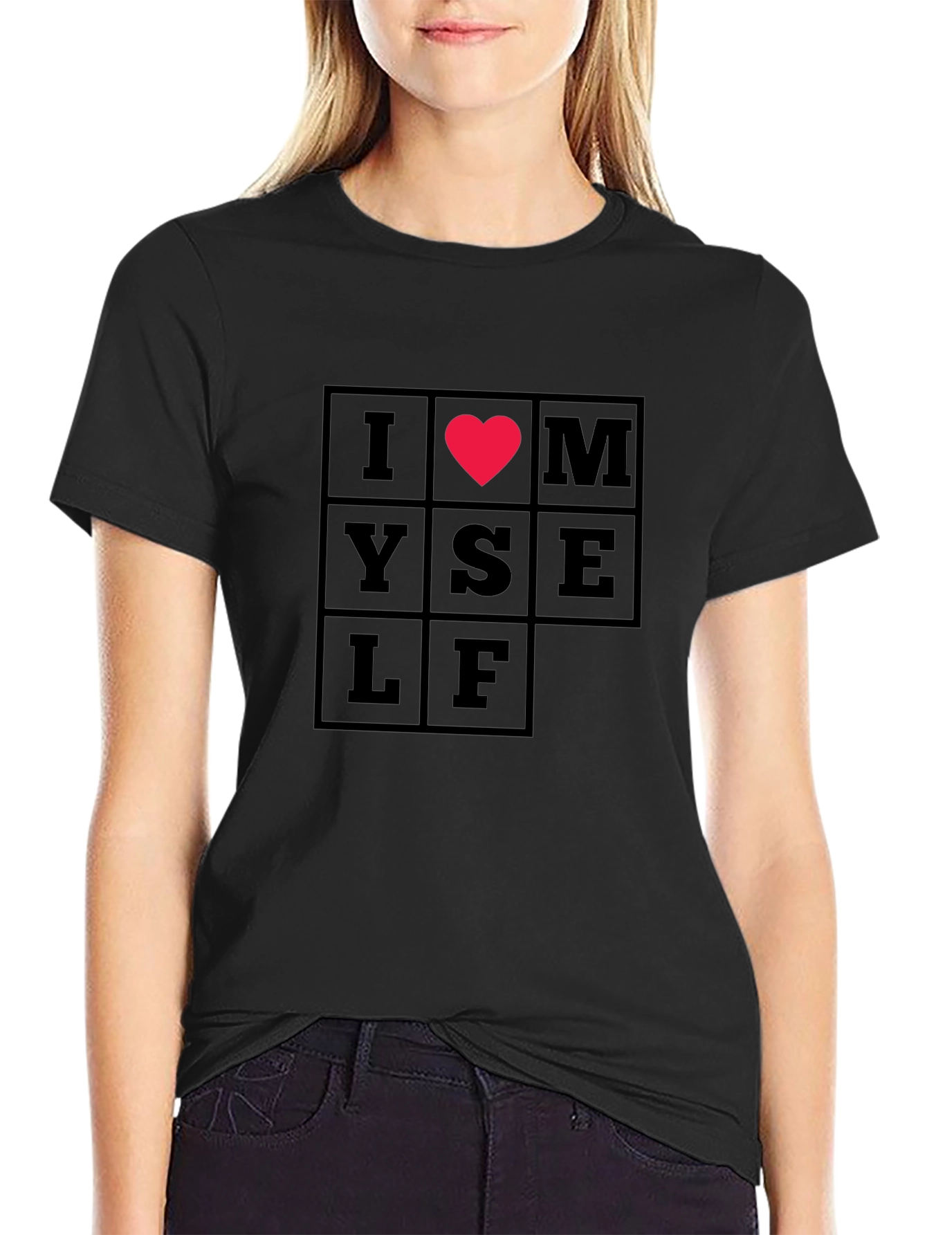 I Heart Myself T-Shirt - Trendy Graphic Tee