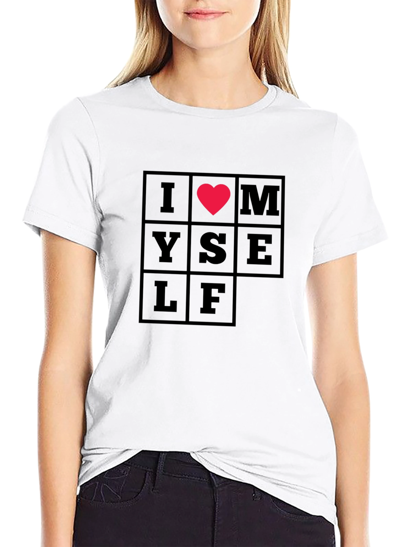 I Heart Myself T-Shirt - Trendy Graphic Tee