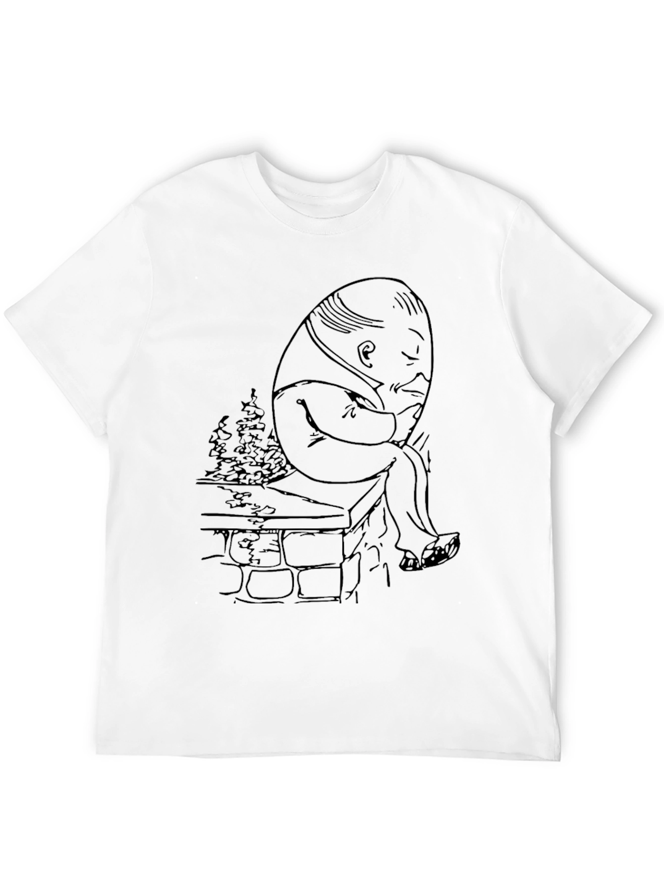 Humpty Dumpty Graphic Tee - Classic Character Design