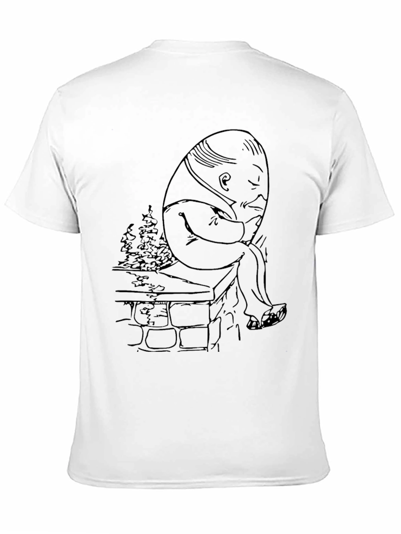 Humpty Dumpty Graphic Tee - Classic Character Design