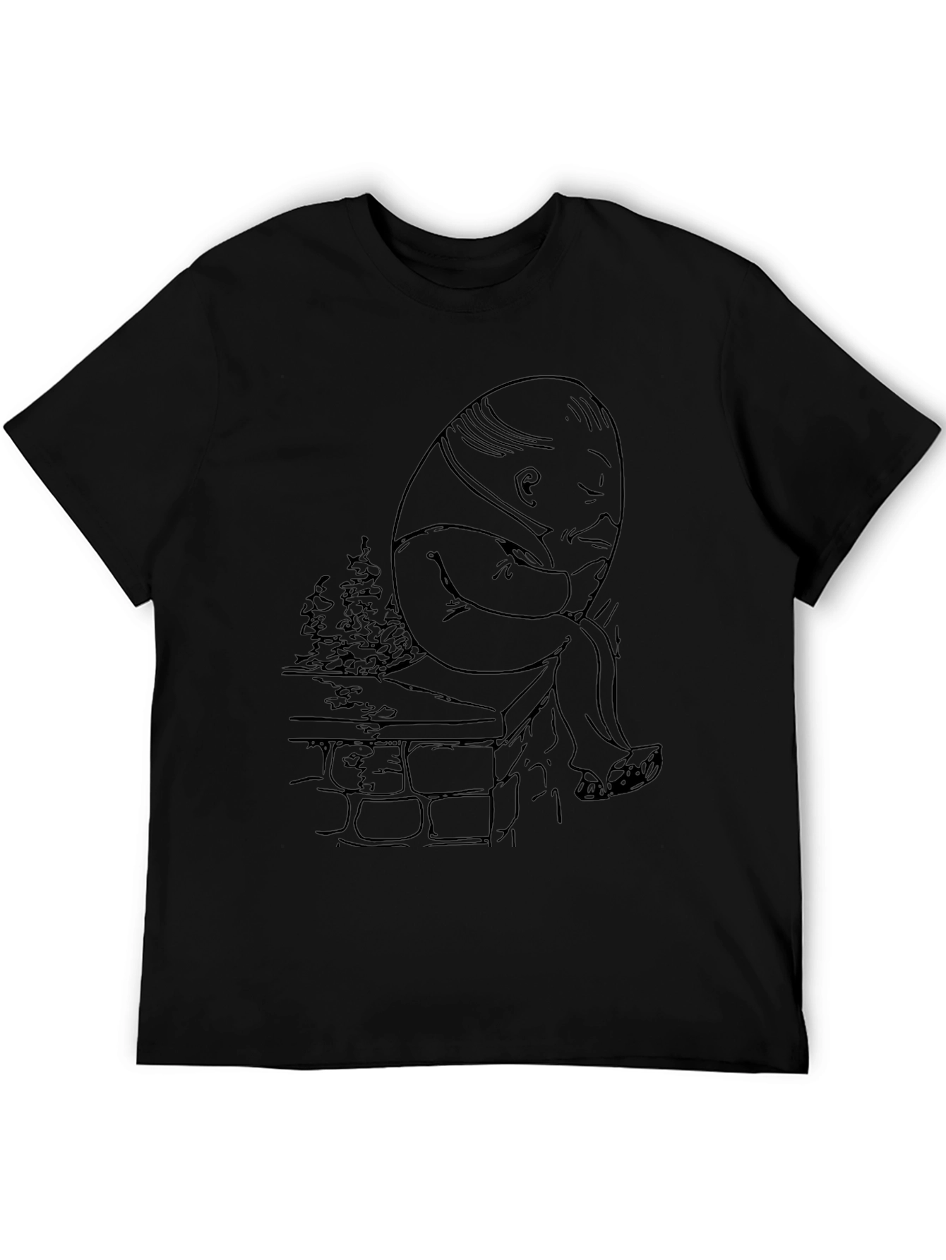Humpty Dumpty Graphic Tee - Classic Character Design