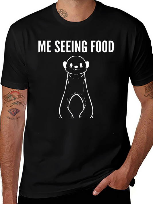 Me Seeing Food Meerkat Graphic Tee