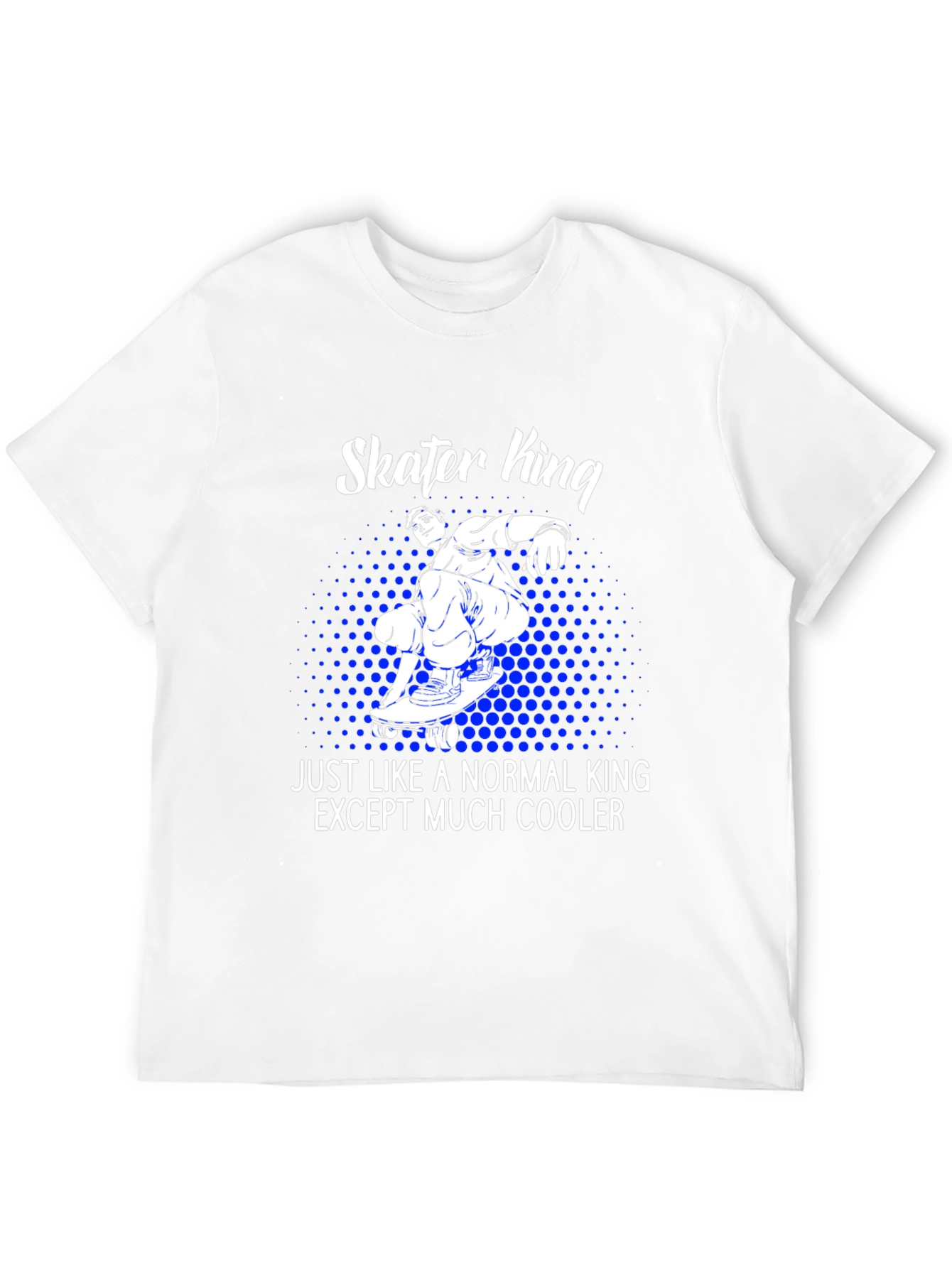 Skater King T-Shirt - Cool Graphic Tee