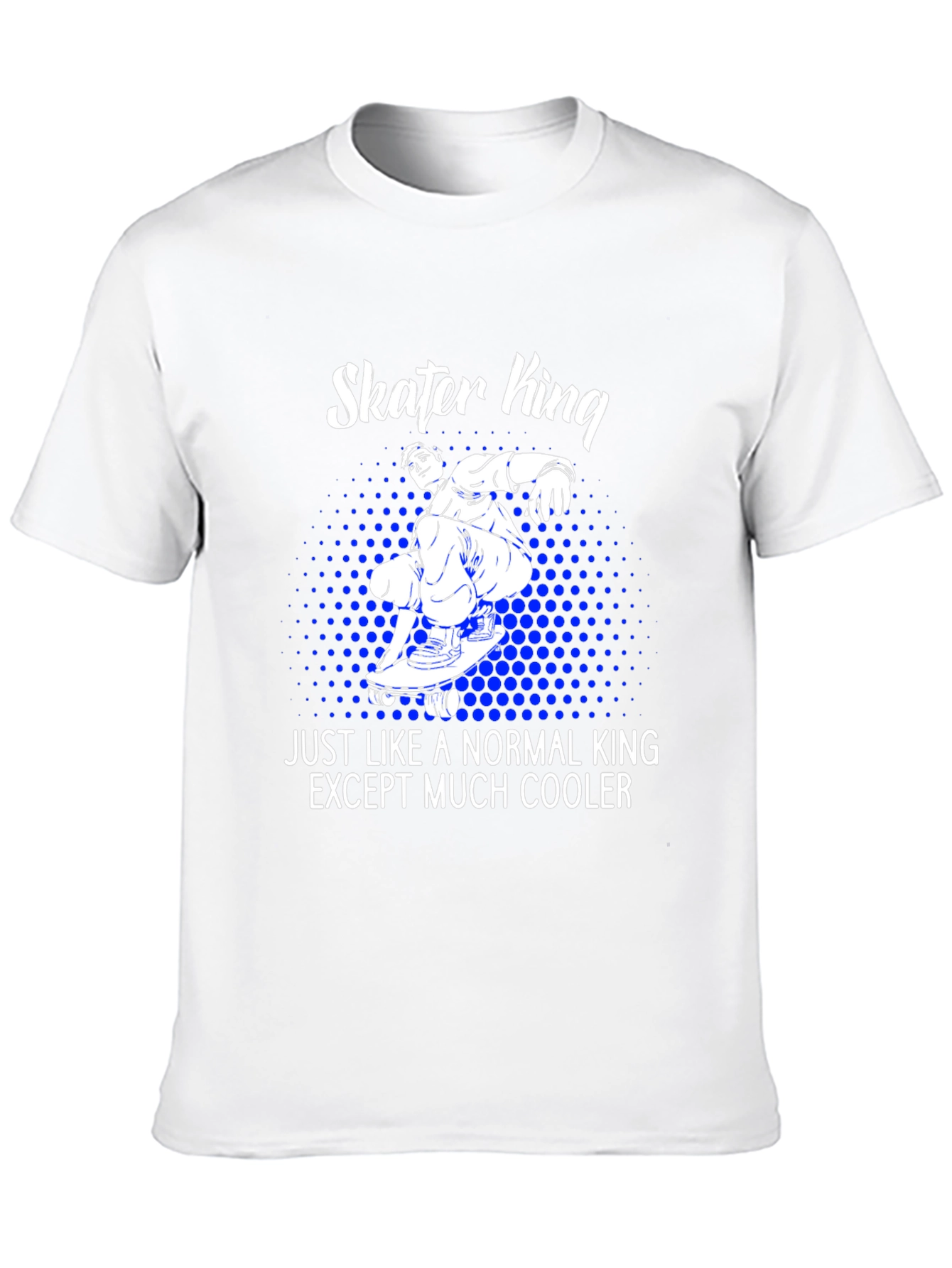Skater King T-Shirt - Cool Graphic Tee