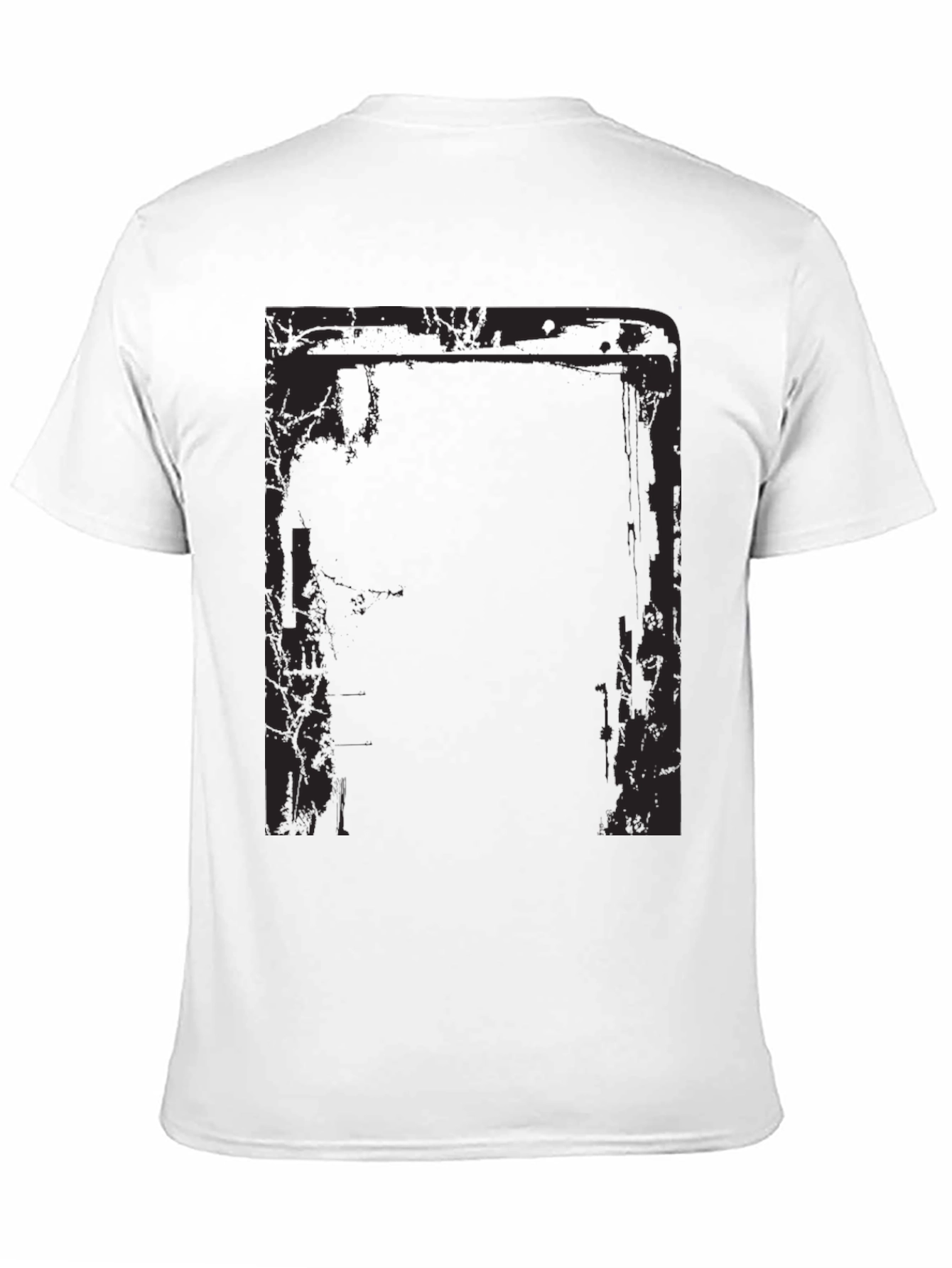 Graphic Print Black T-Shirt