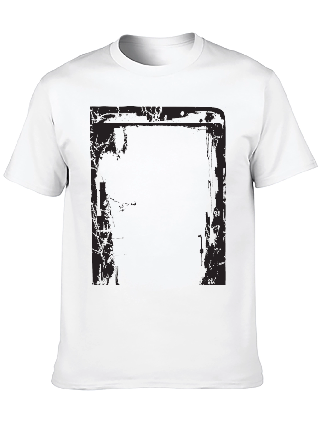 Graphic Print Black T-Shirt