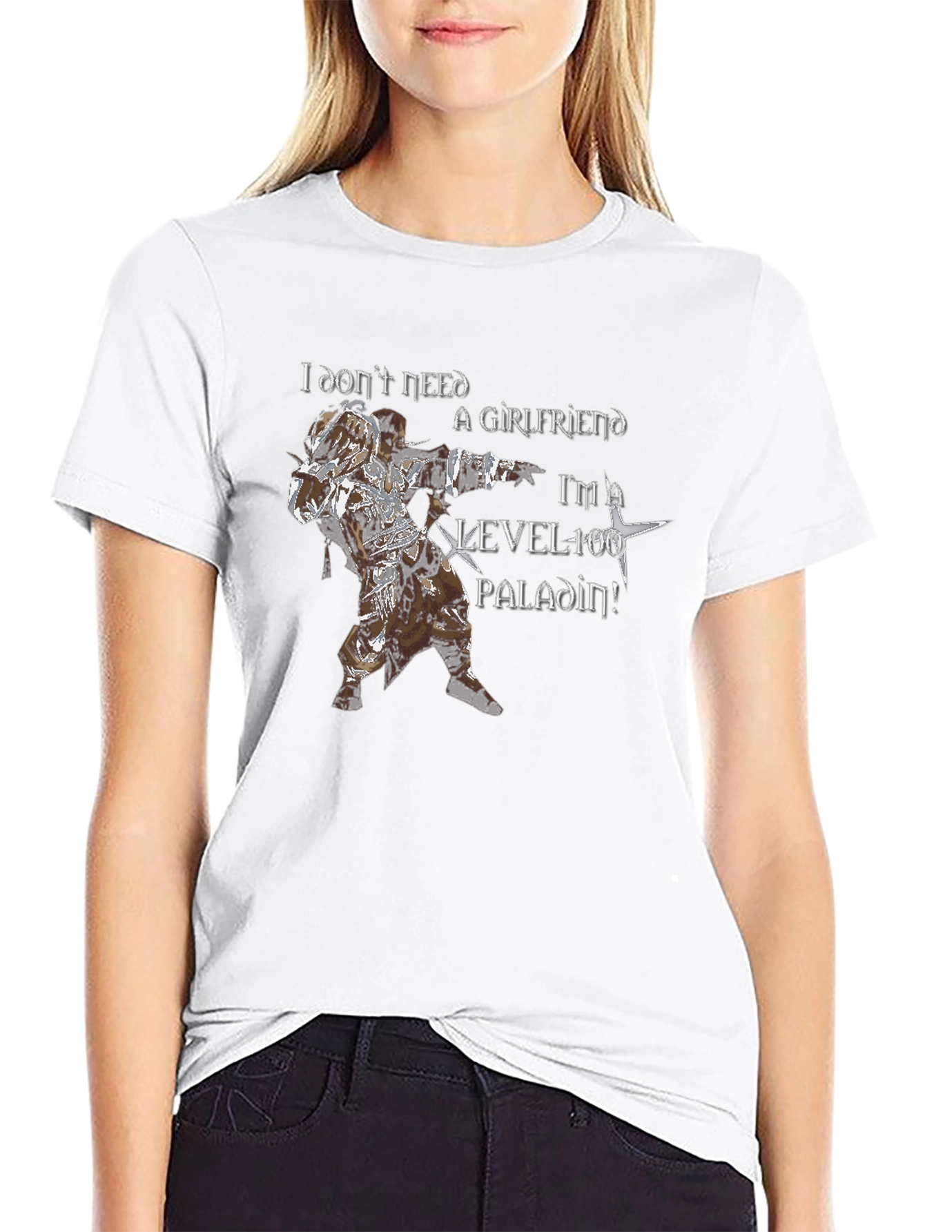 Level 100 Paladin Graphic Tee