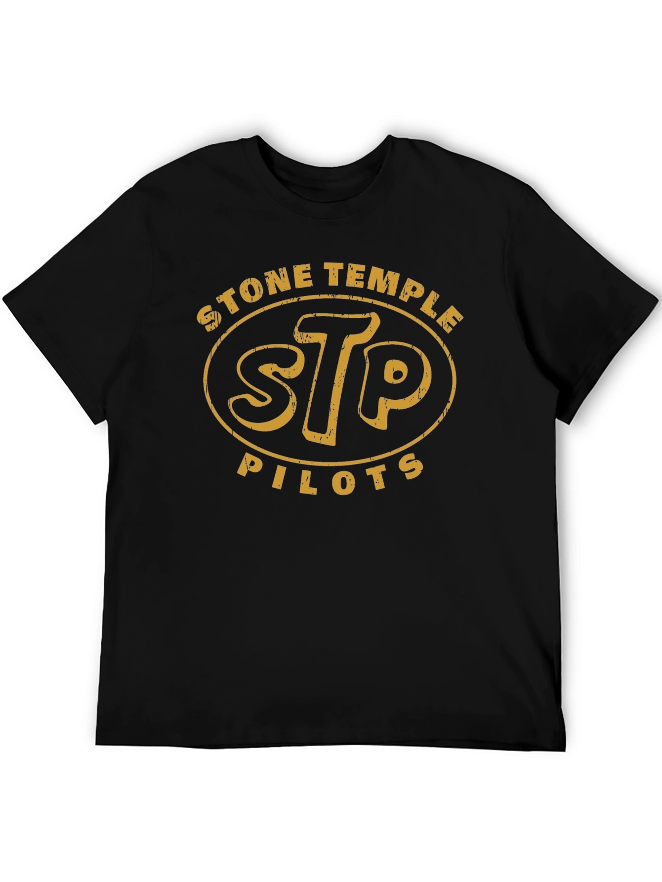 Stone Temple Pilots STP Band T-Shirt Black