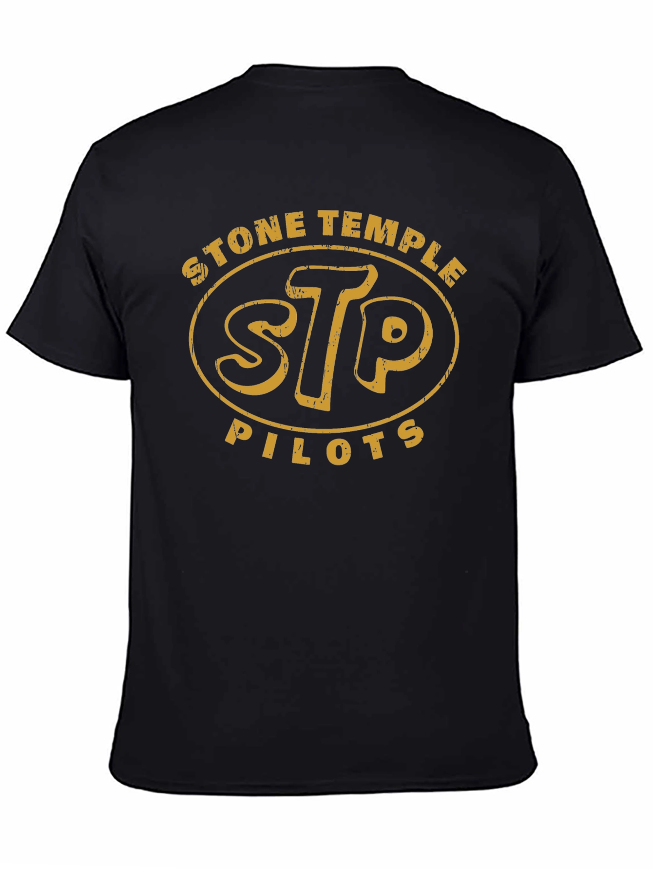 Stone Temple Pilots STP Band T-Shirt Black