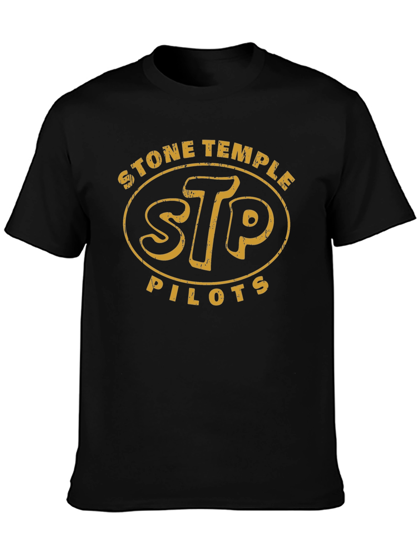 Stone Temple Pilots STP Band T-Shirt Black