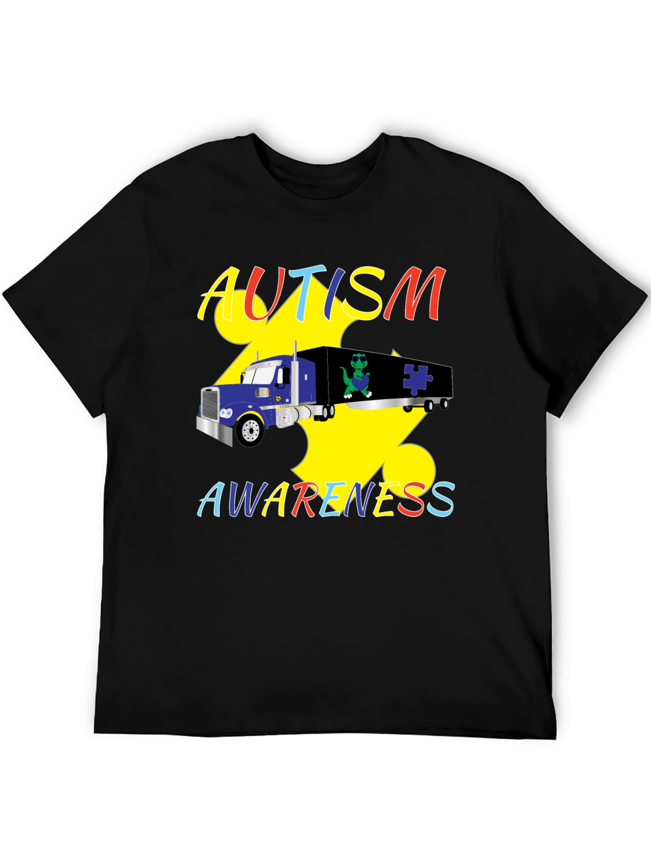 Autism Awareness Truck T-Shirt