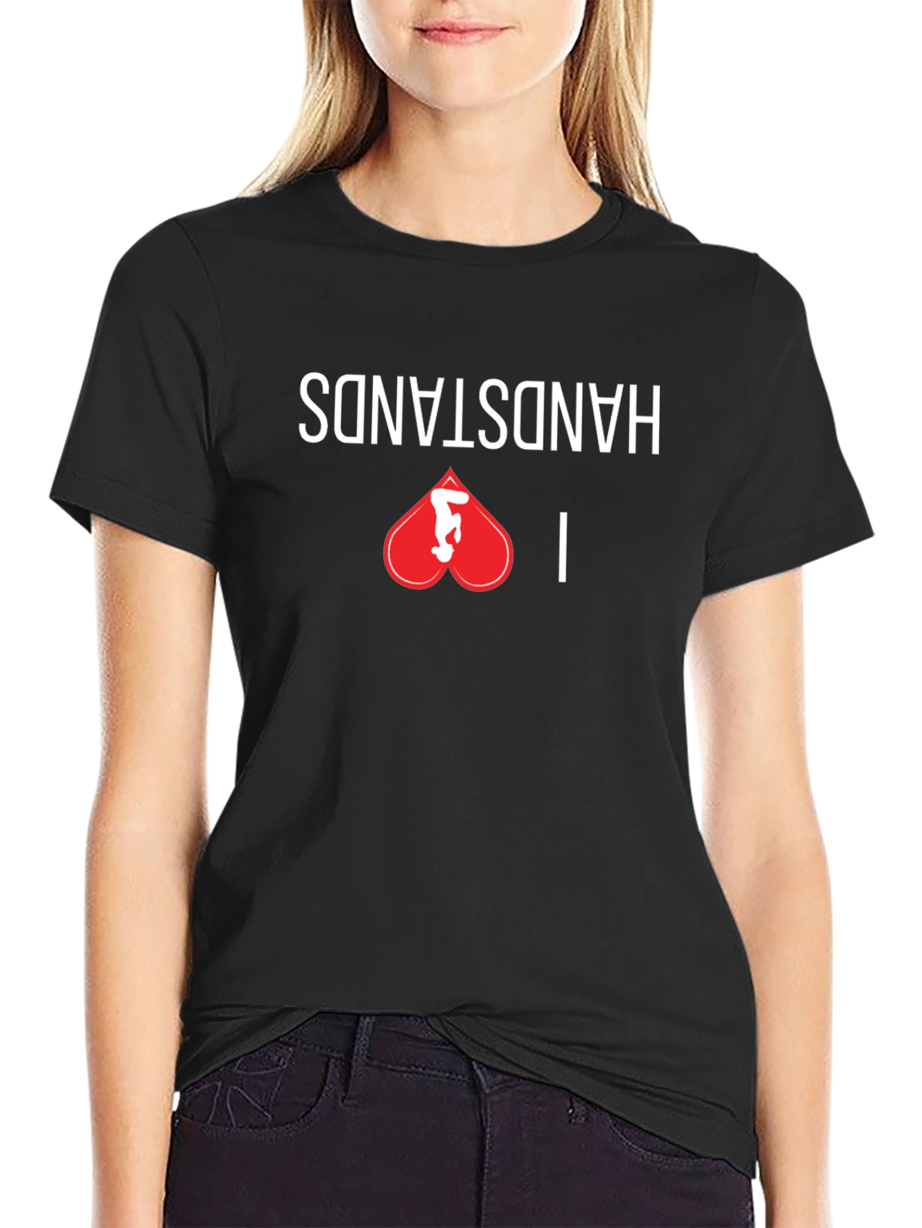 I Heart Handstands Graphic Tee