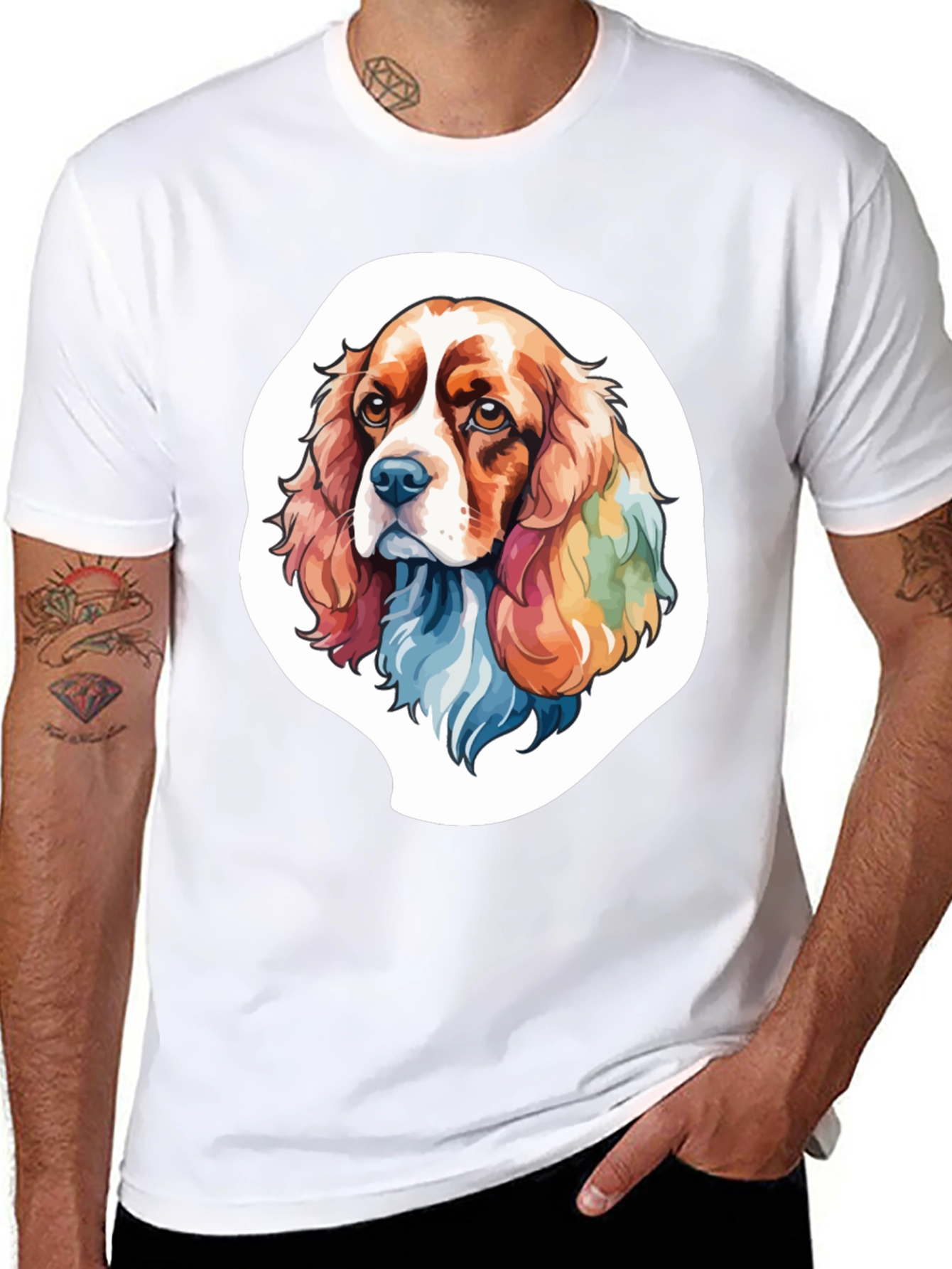 Dog Portrait Graphic Tee