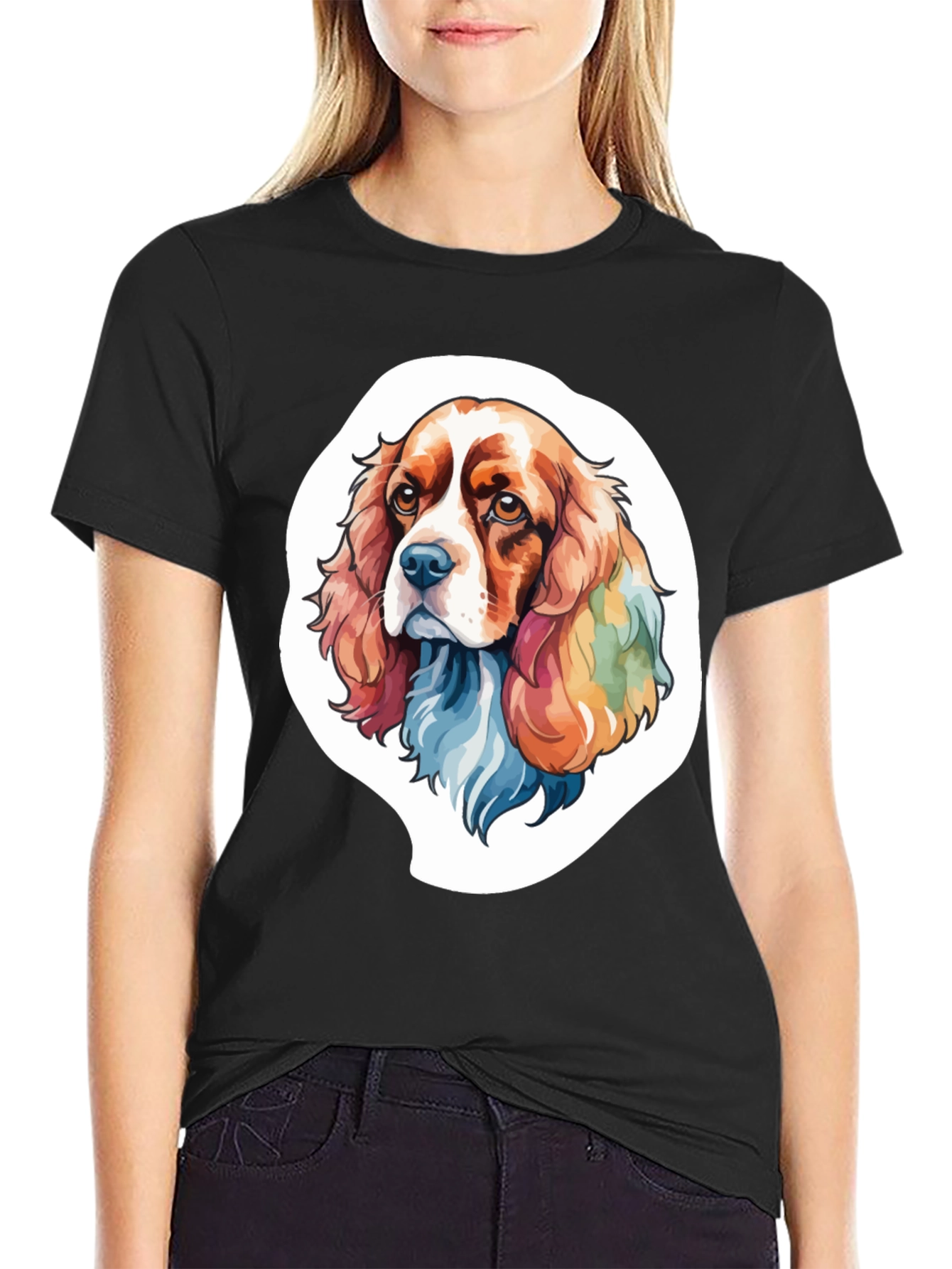 Dog Portrait Graphic Tee