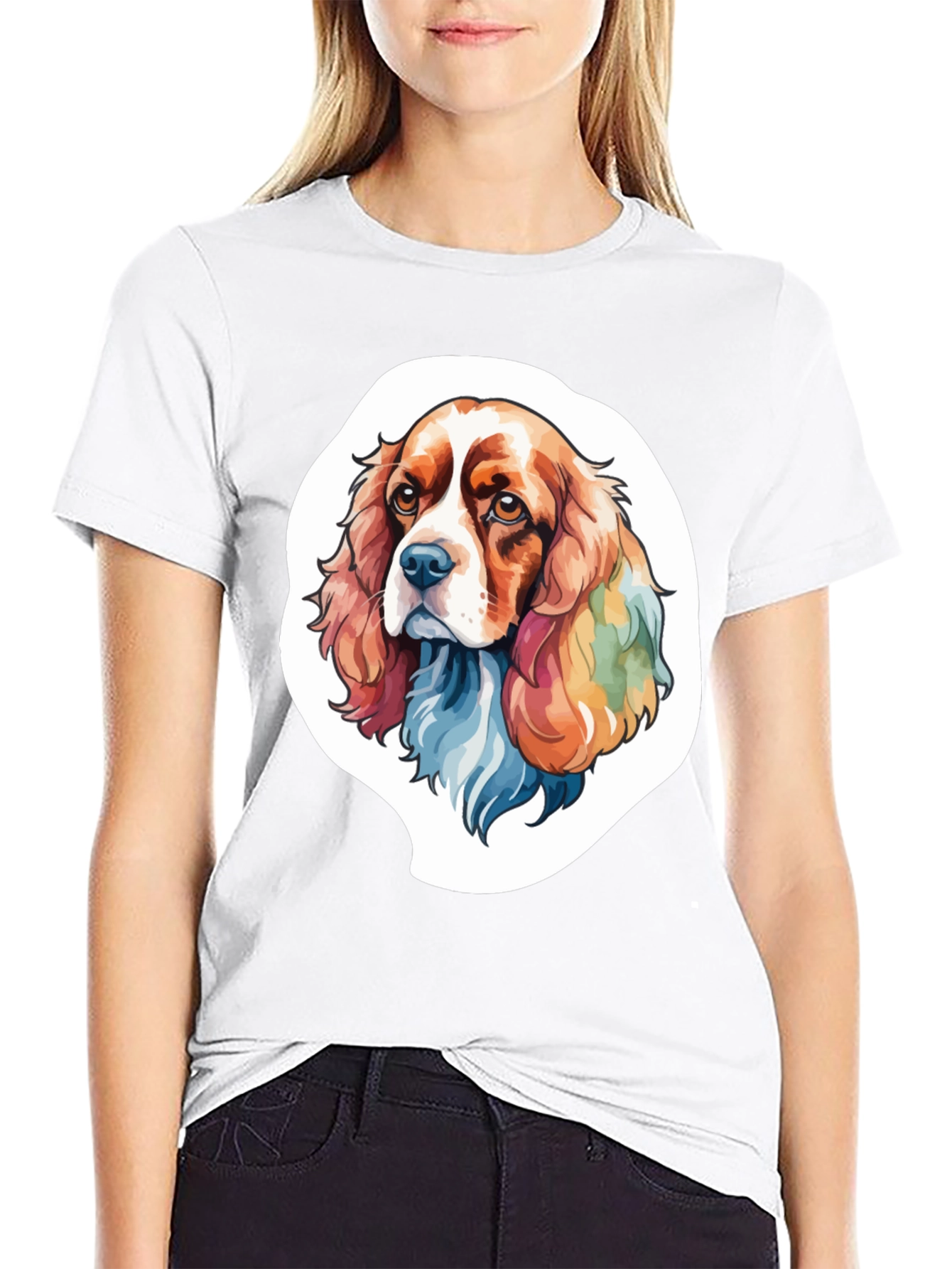 Dog Portrait Graphic Tee