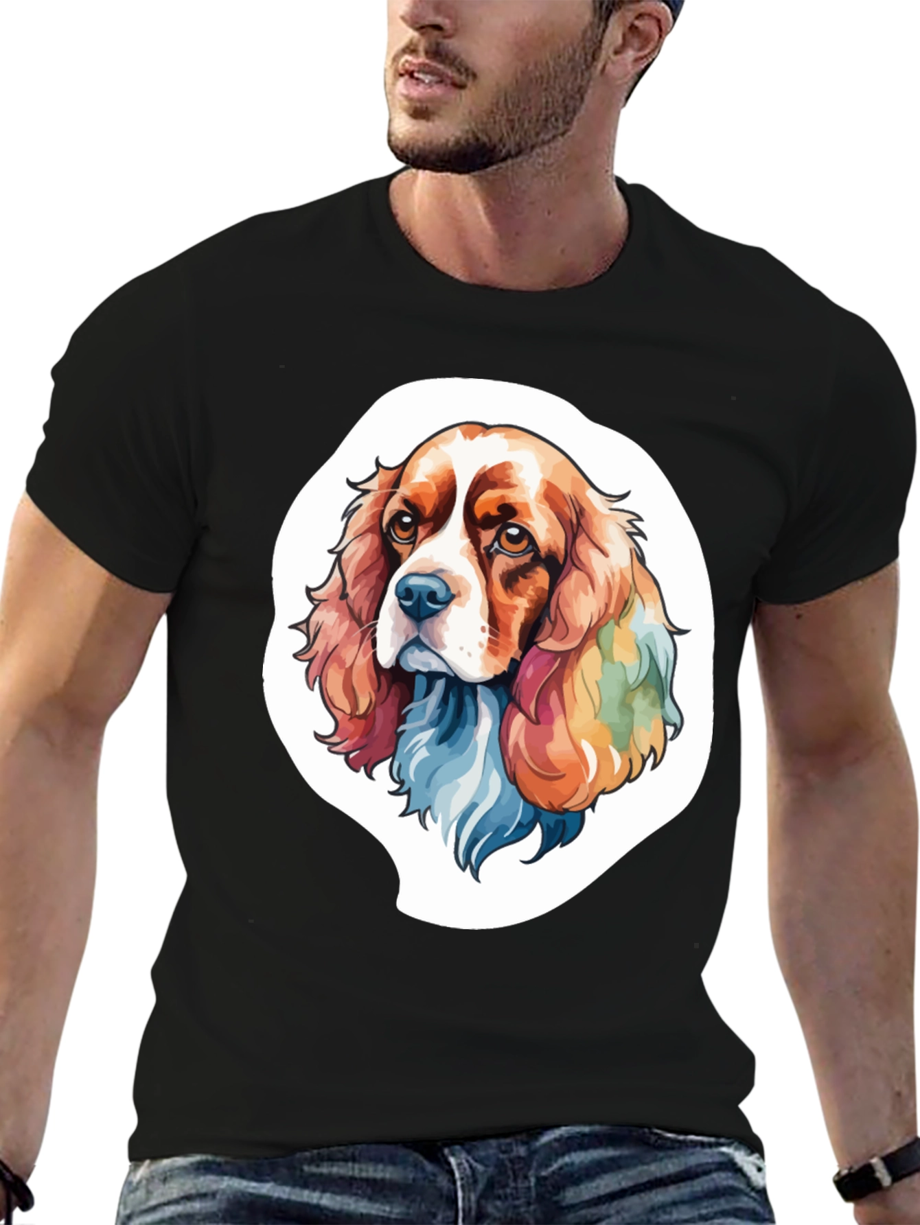 Dog Portrait Graphic Tee