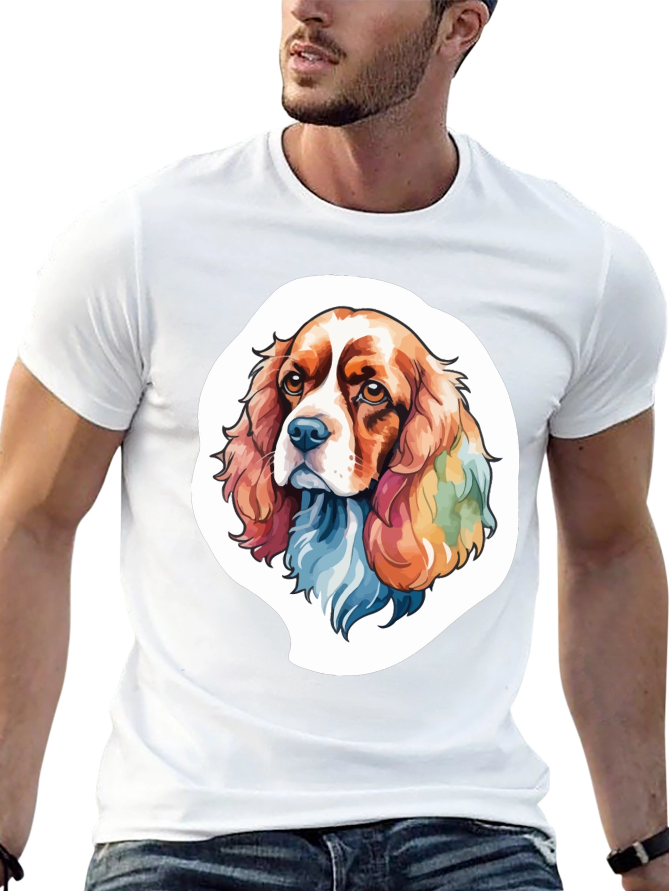 Dog Portrait Graphic Tee