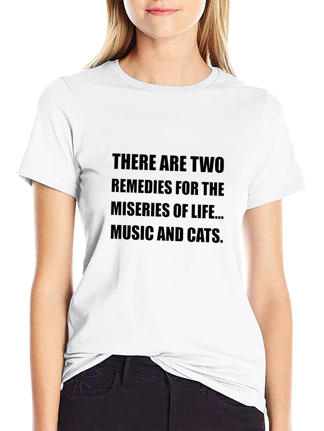 Music & Cats Remedy T-Shirt