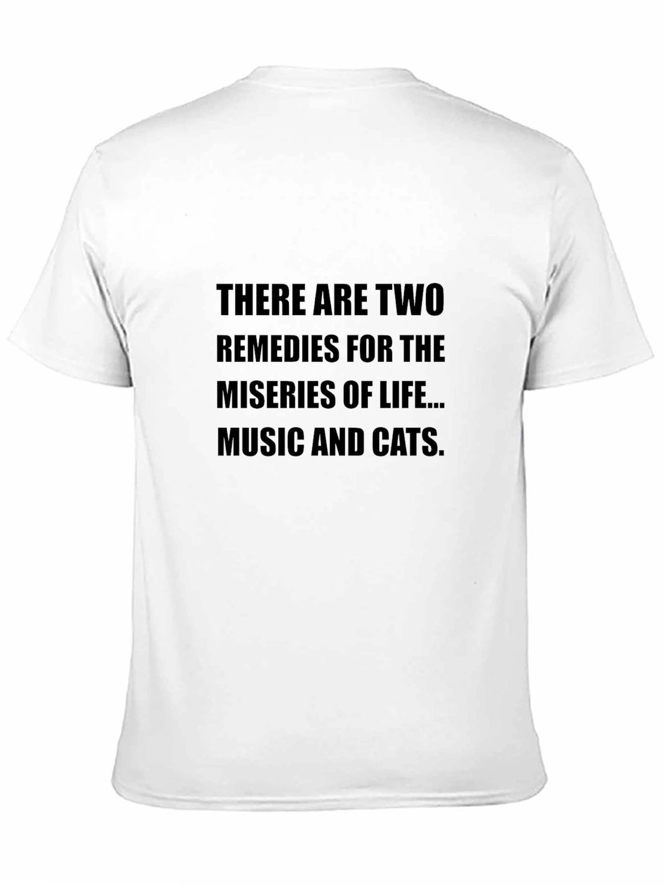 Music & Cats Remedy T-Shirt