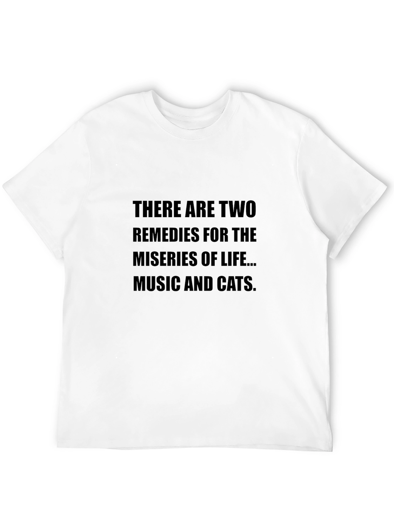 Music & Cats Remedy T-Shirt