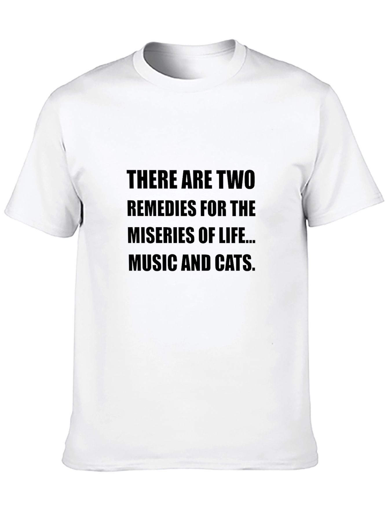 Music & Cats Remedy T-Shirt
