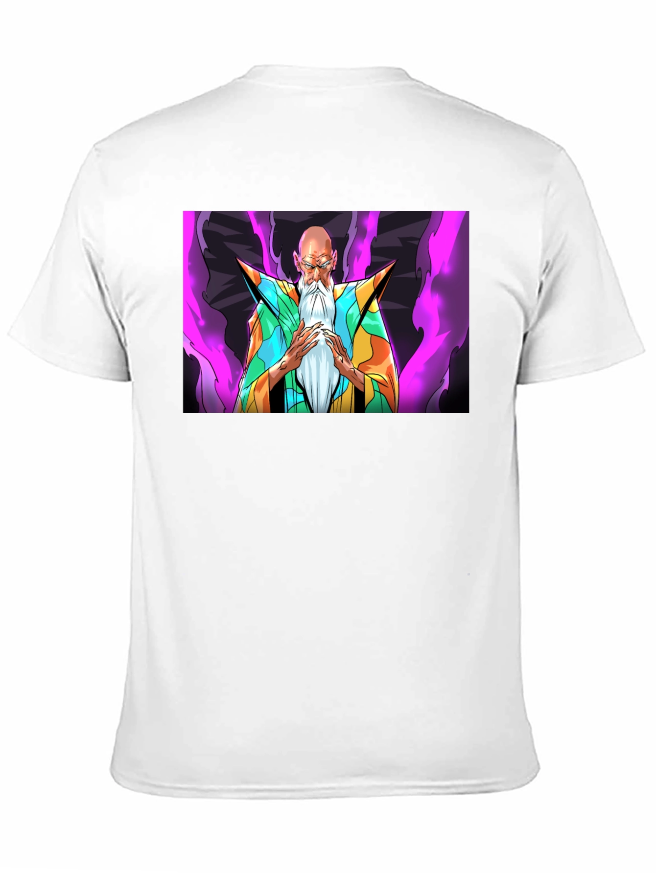Anime Grand Master Graphic Tee - Black
