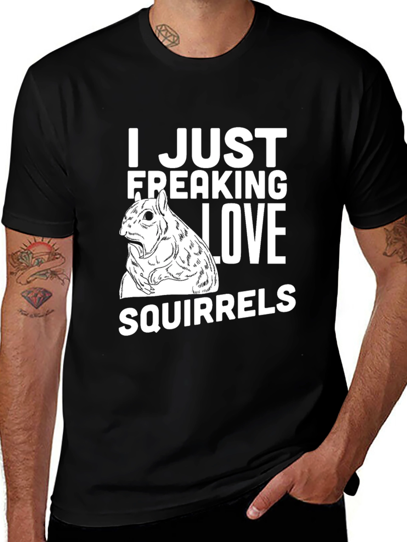 I Just Freaking Love Squirrels T-Shirt