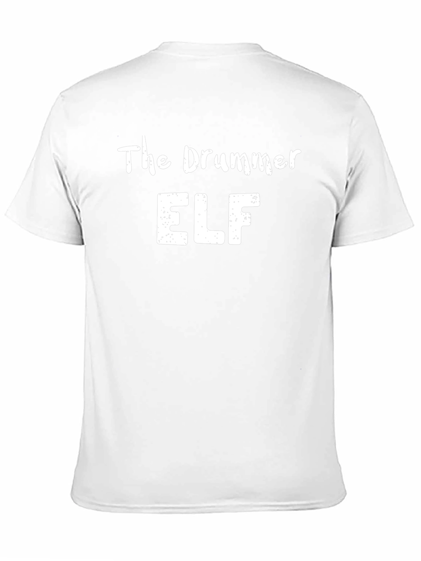 The Drummer Elf T-Shirt - Holiday Gift