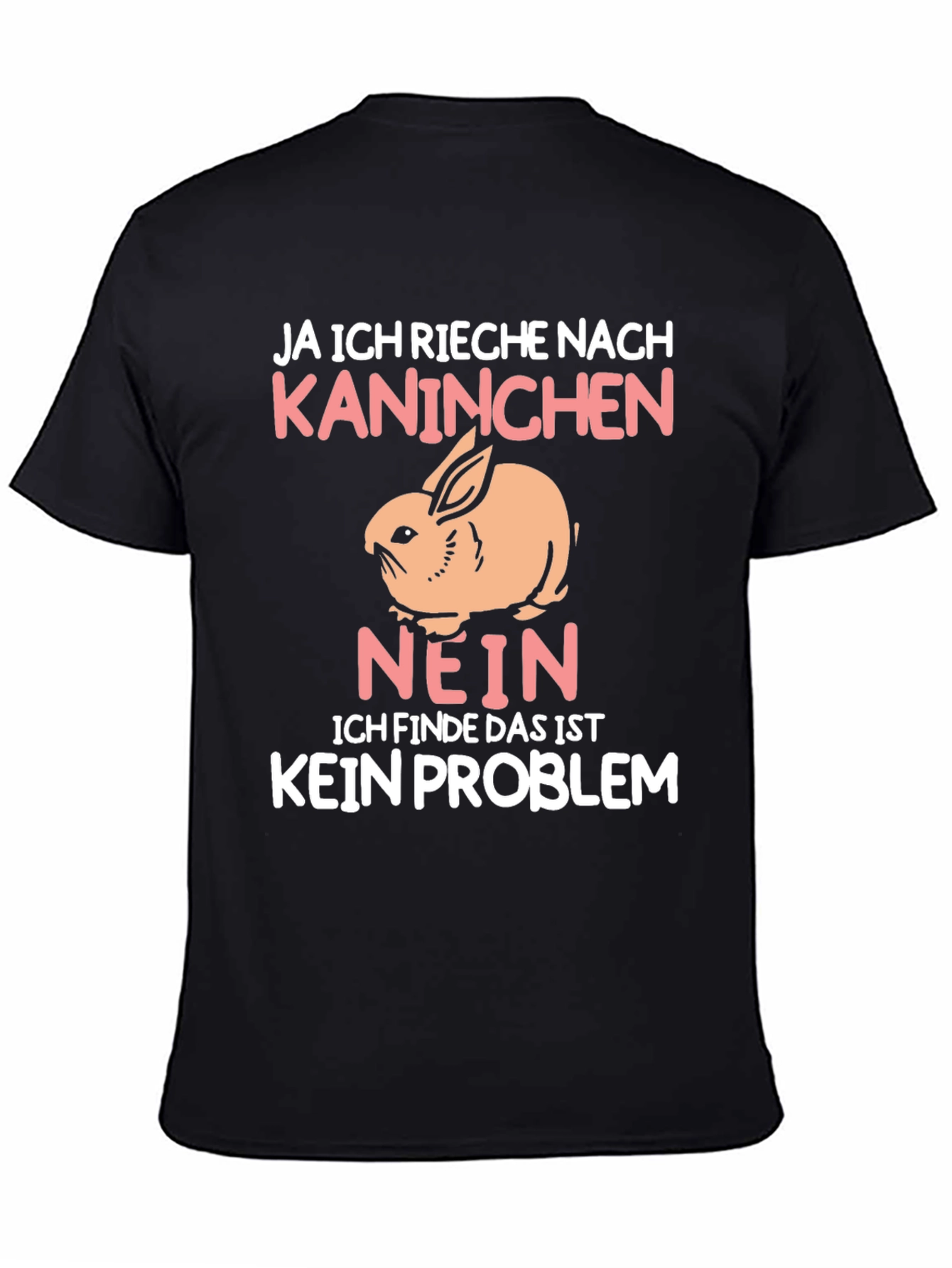 Rabbit Graphic T-Shirt - Ja Ich Rieche Nach Kaninchen