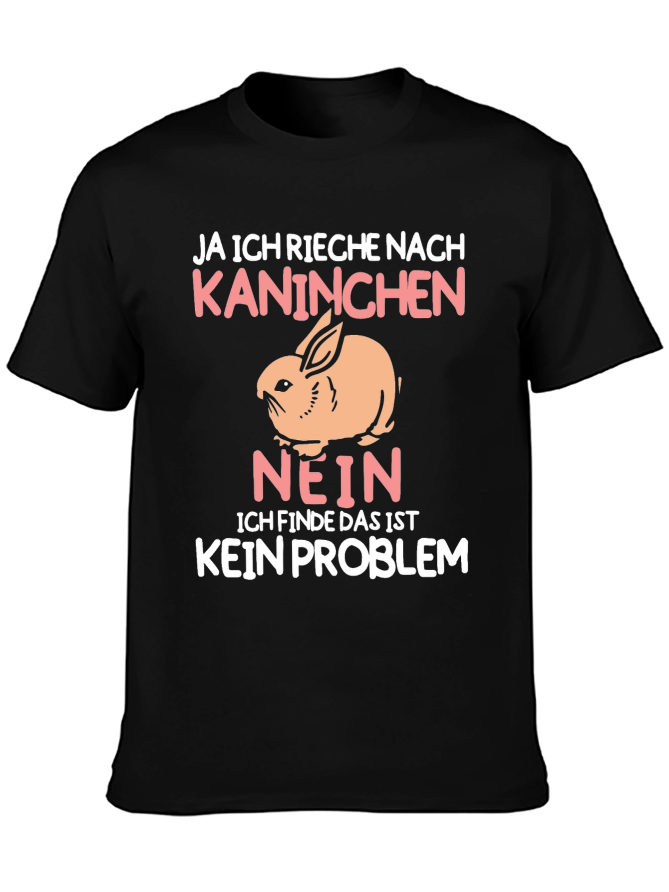 Rabbit Graphic T-Shirt - Ja Ich Rieche Nach Kaninchen