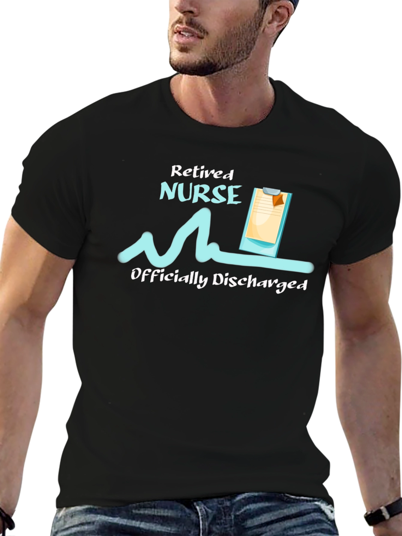 Retired Nurse T-Shirt - Officially Discharged!