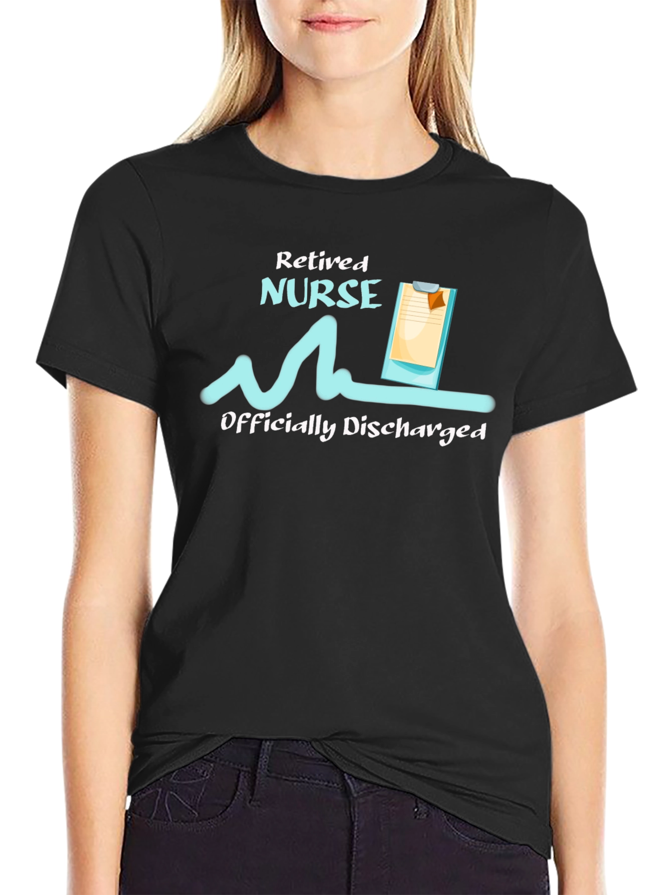 Retired Nurse T-Shirt - Officially Discharged!