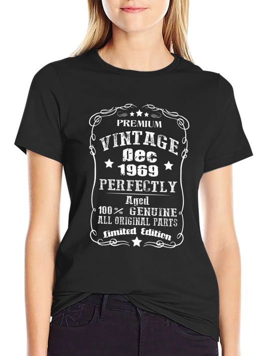 Vintage 1969 Aged to Perfection T-Shirt - Limited Edition